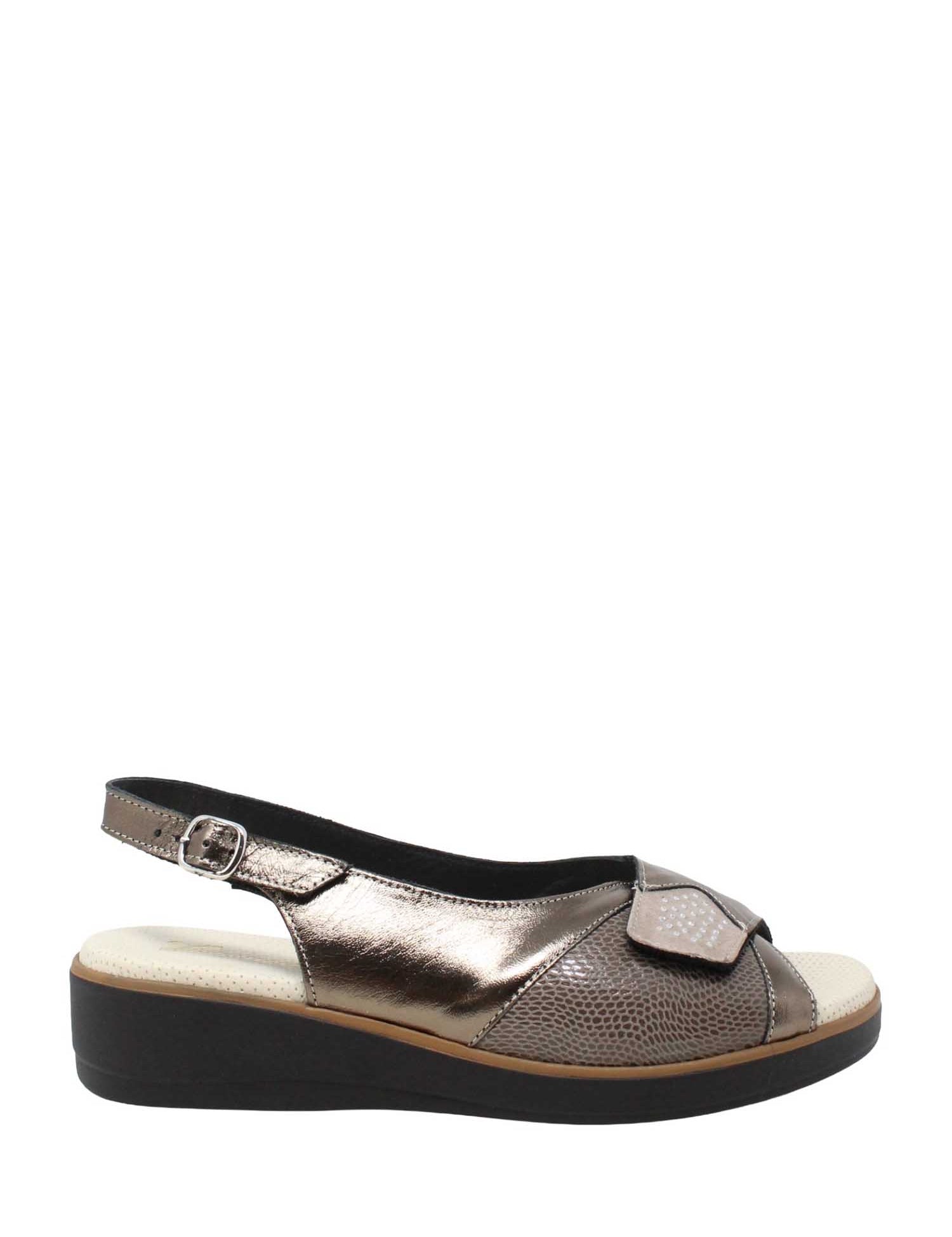 Sandali zeppa Grigio Susimoda