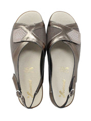 Sandali zeppa Grigio Susimoda