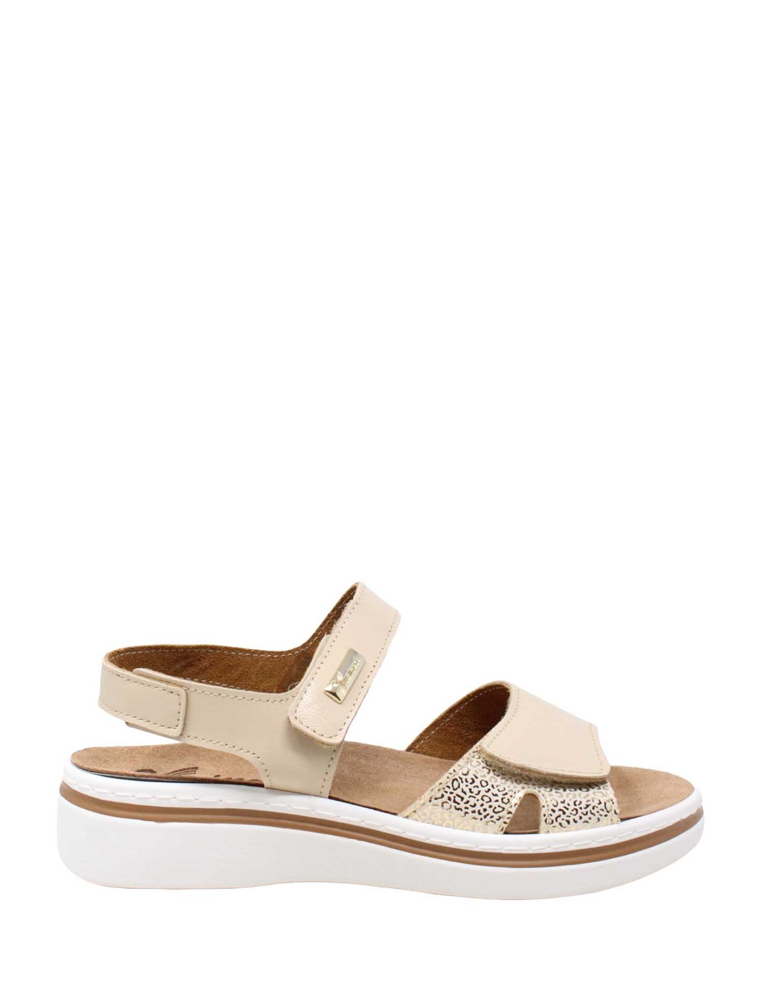 Sandali zeppa Beige Susimoda