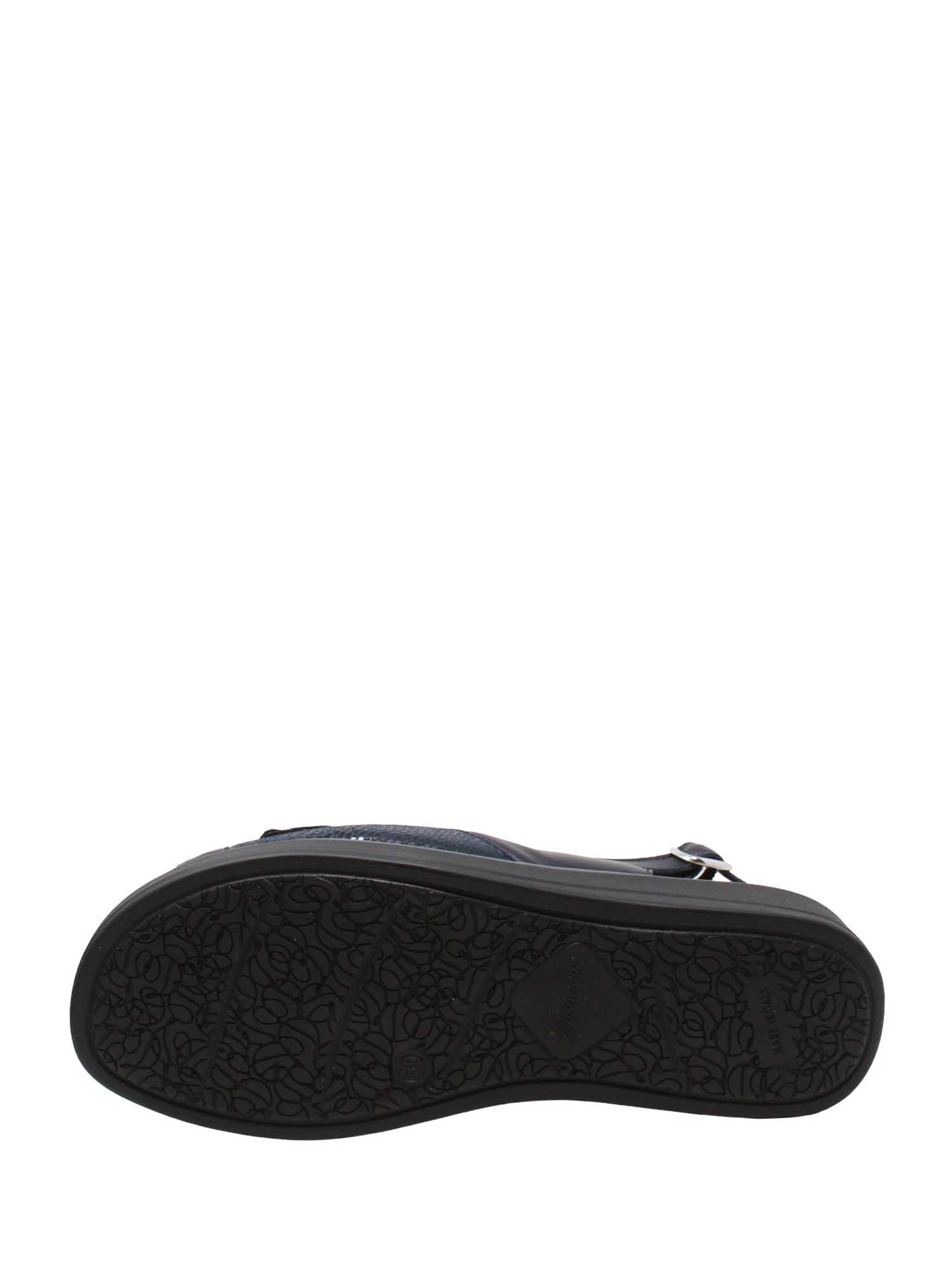 Sandali zeppa Blu Susimoda