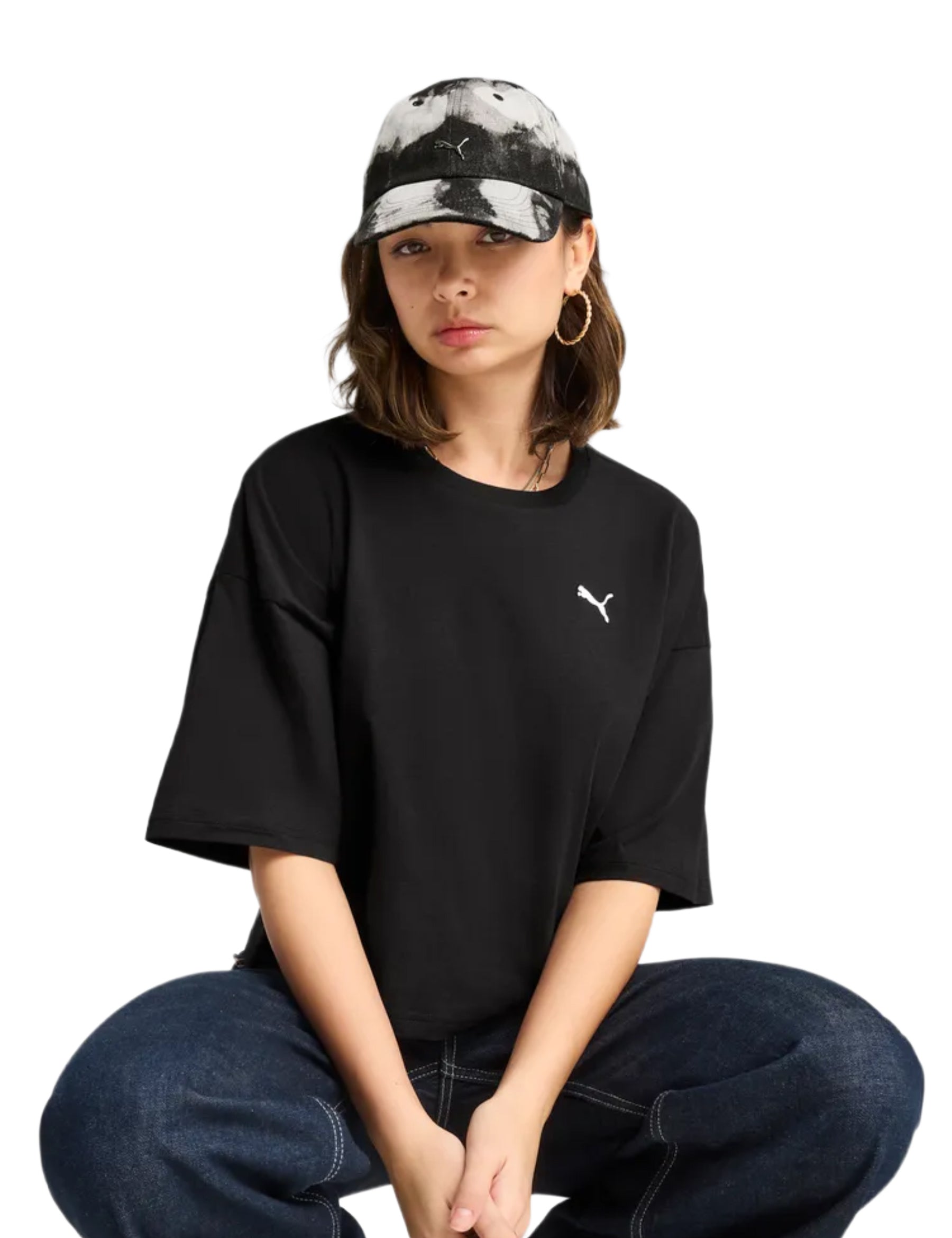 T-shirt Nero Puma
