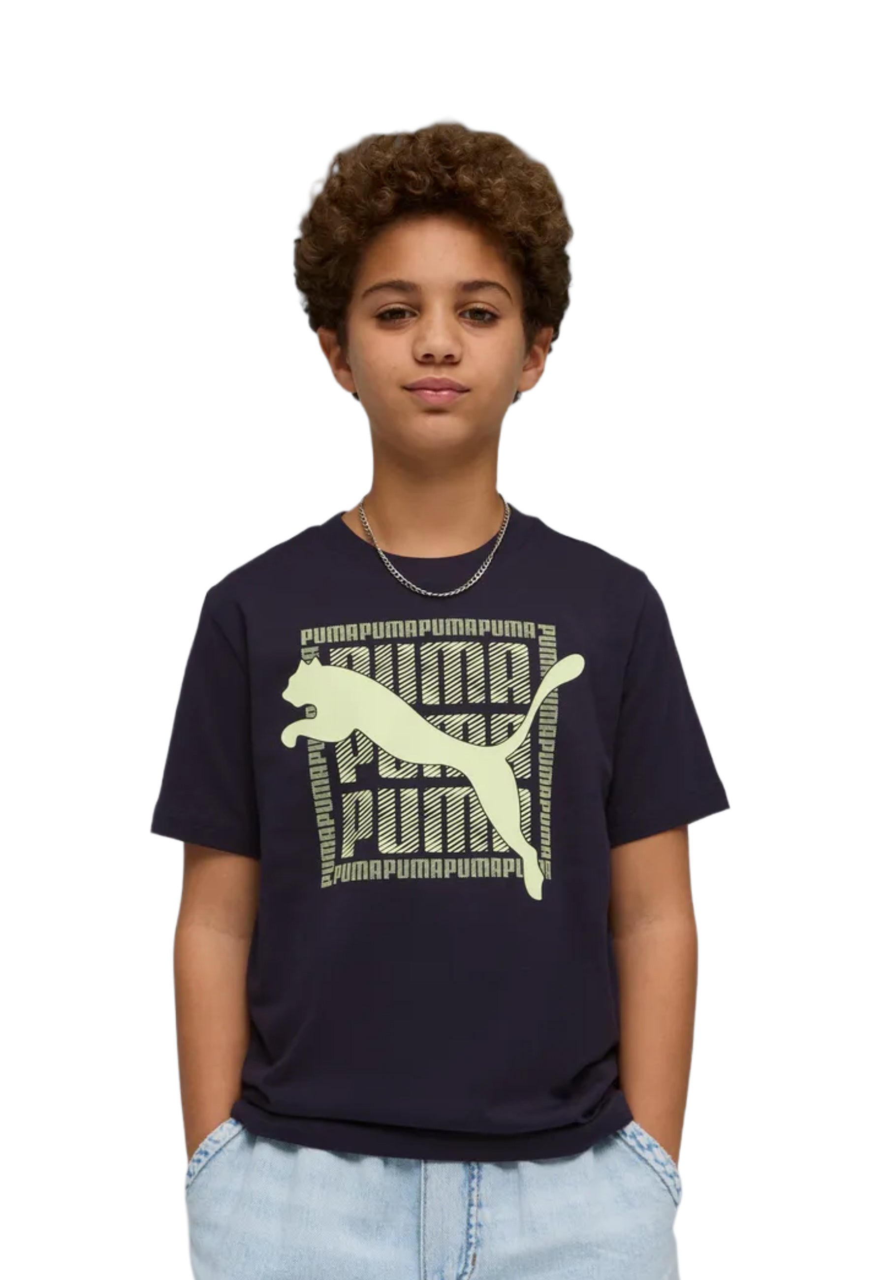 T-shirt Blu Puma