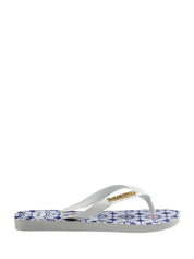 Infradito Bianco Blu Havaianas