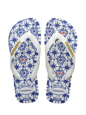 Infradito Bianco Blu Havaianas
