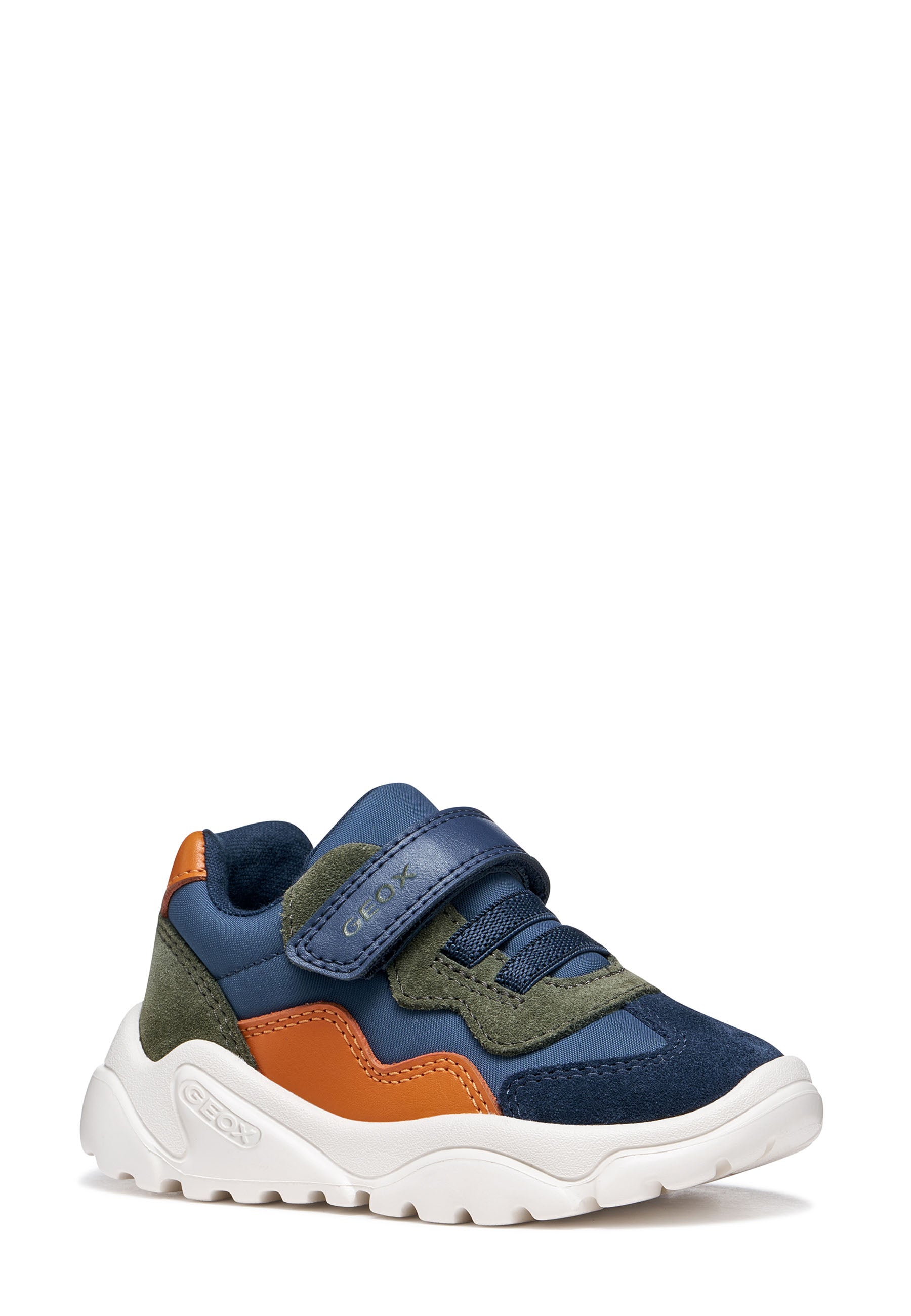 Scarpe con strappi Blu Arancione Geox