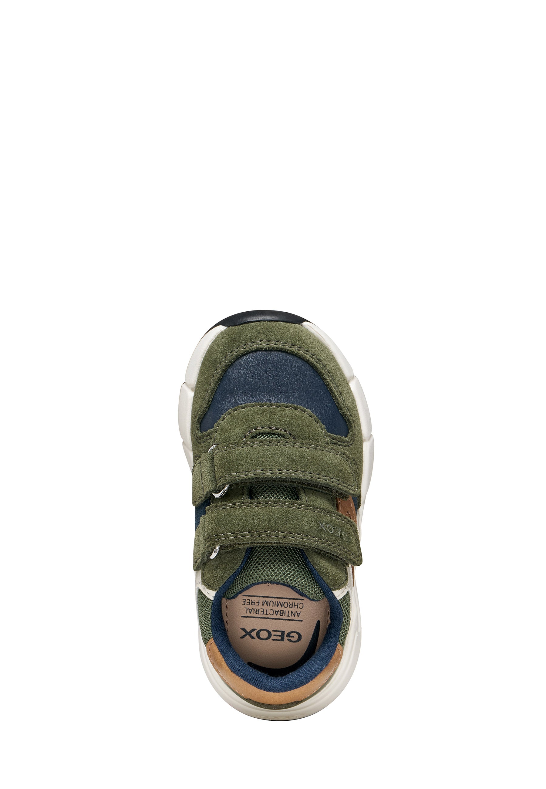 Scarpe con strappi Verde Geox