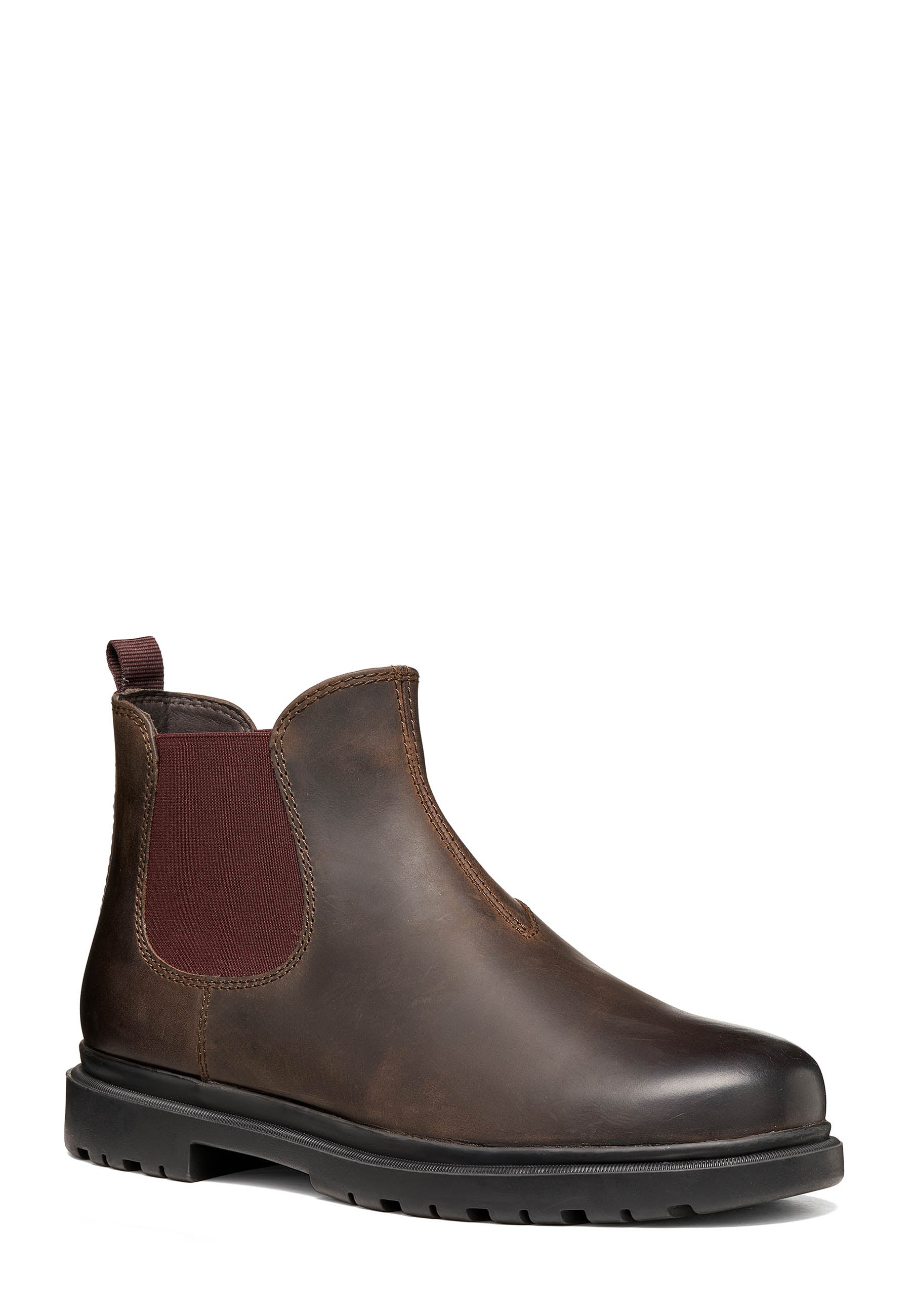 Stivaletti Marrone Rosso Geox