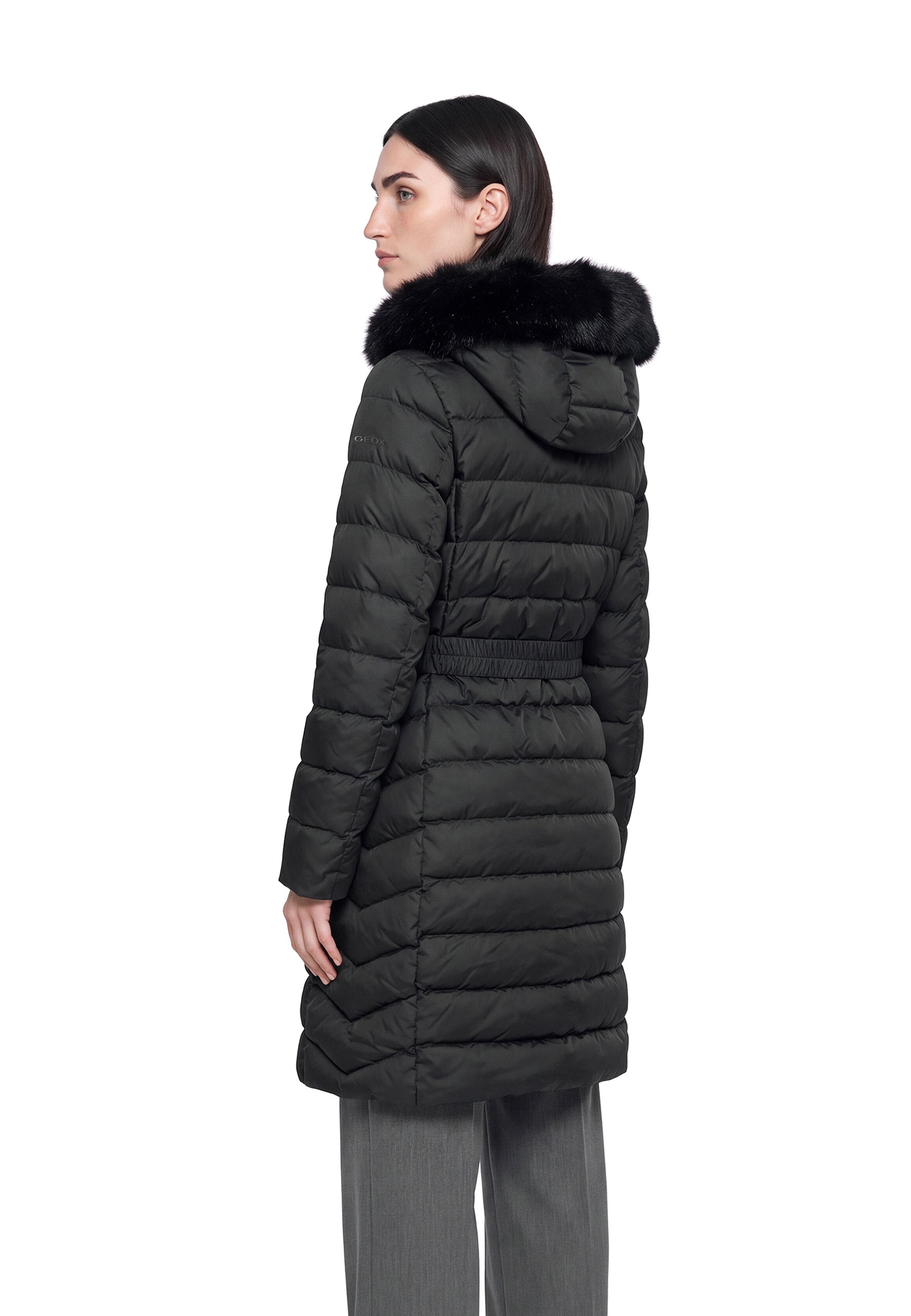 Piumini Nero Geox