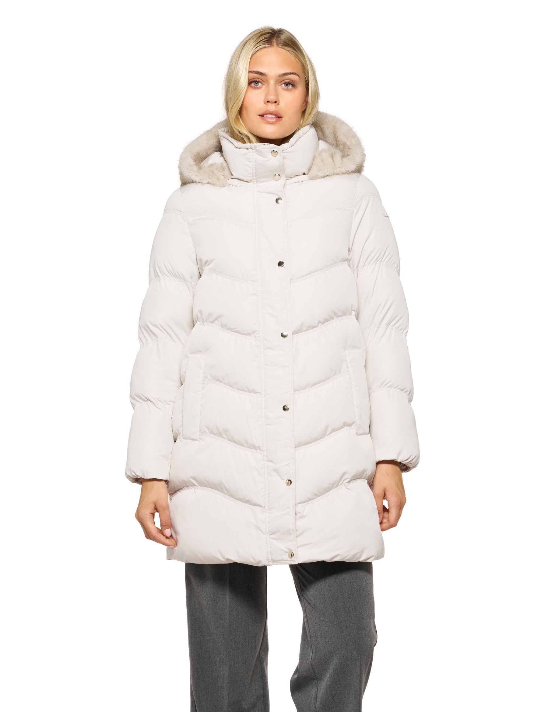 Piumini Bianco Geox
