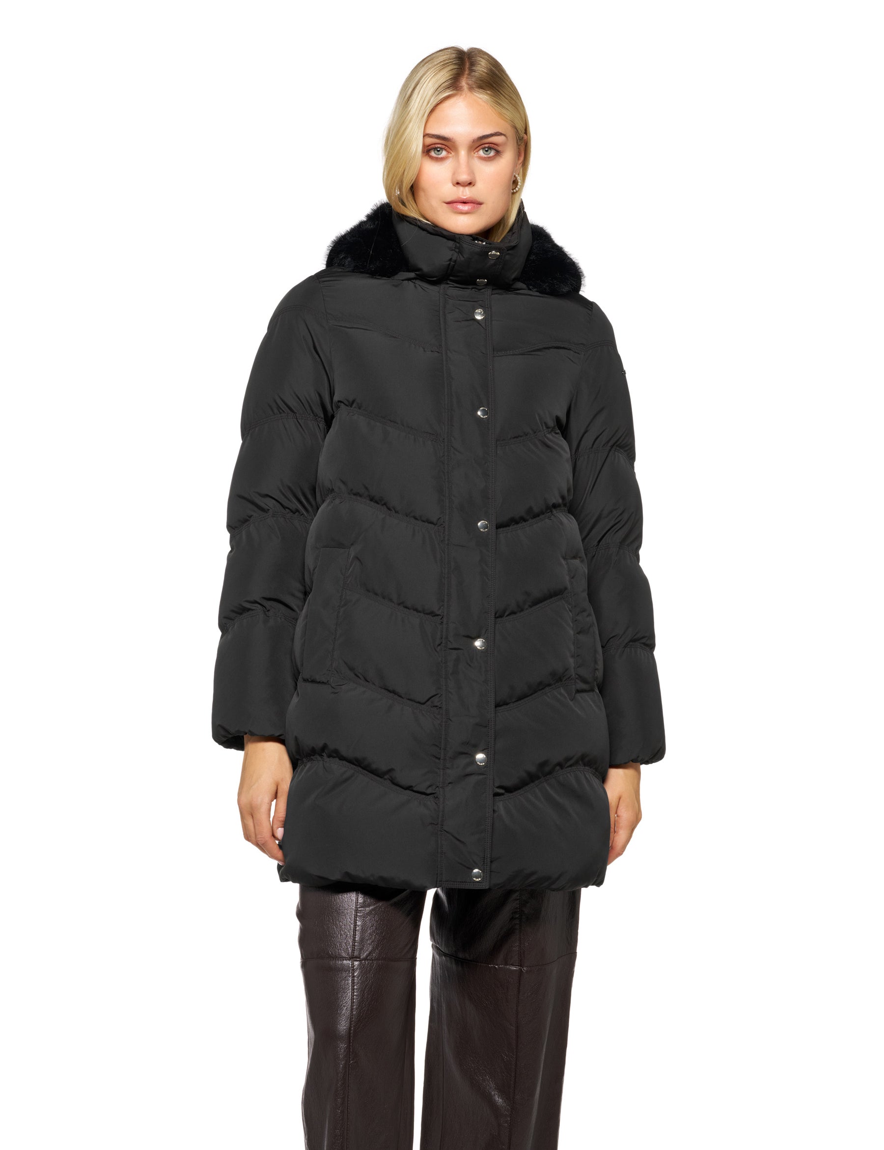 Piumini Nero Geox