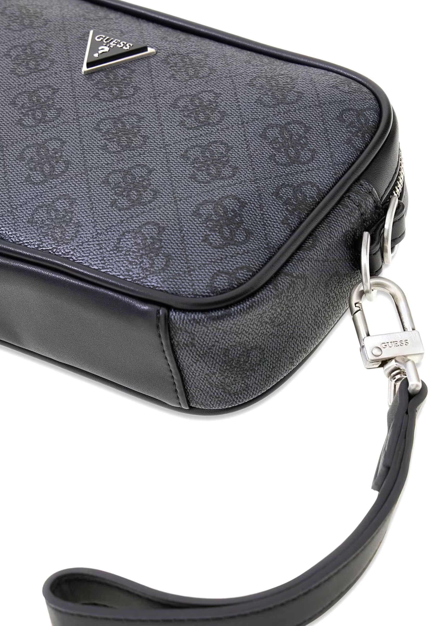 Tracolla Nero Grigio Guess
