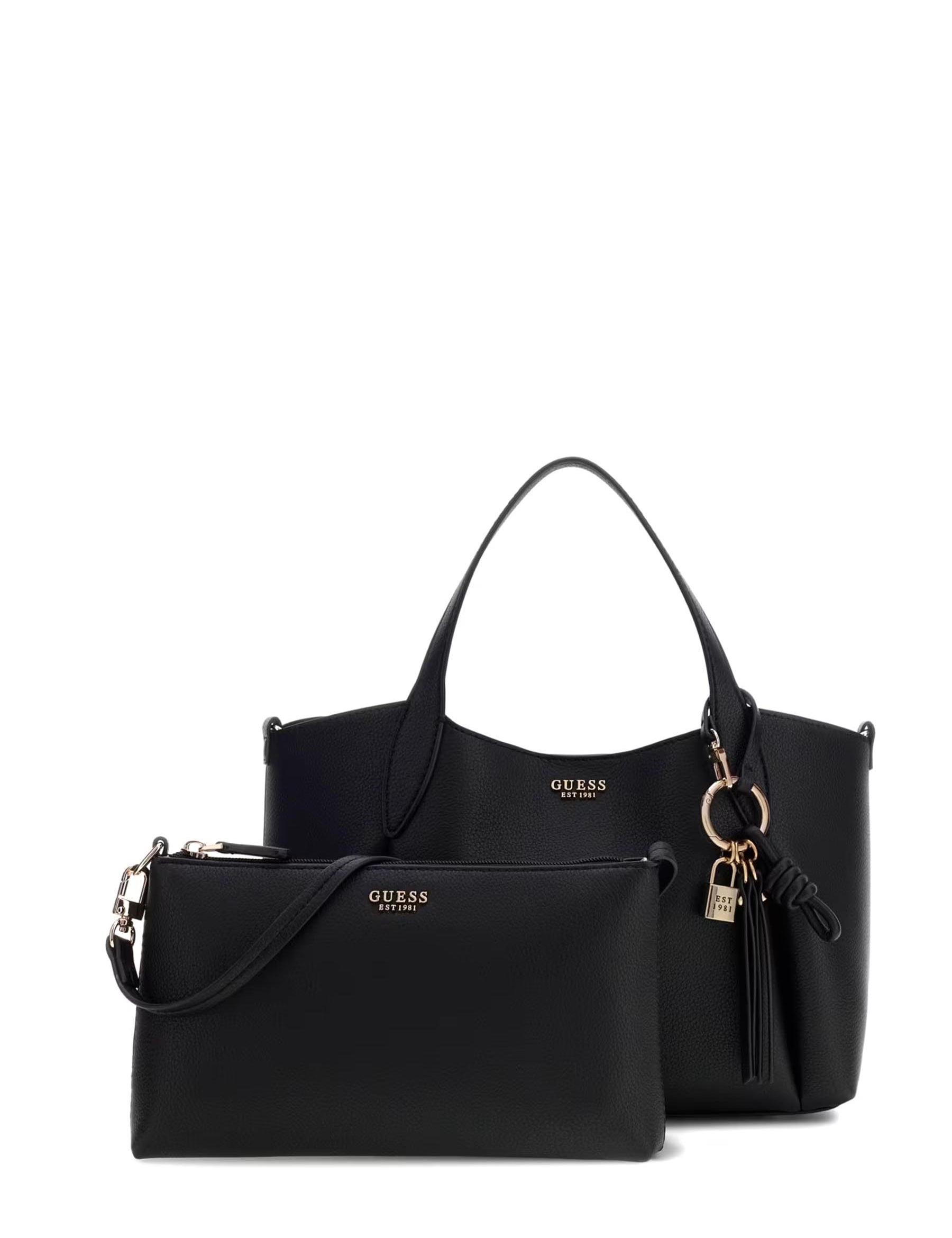Borse a spalla Nero Guess