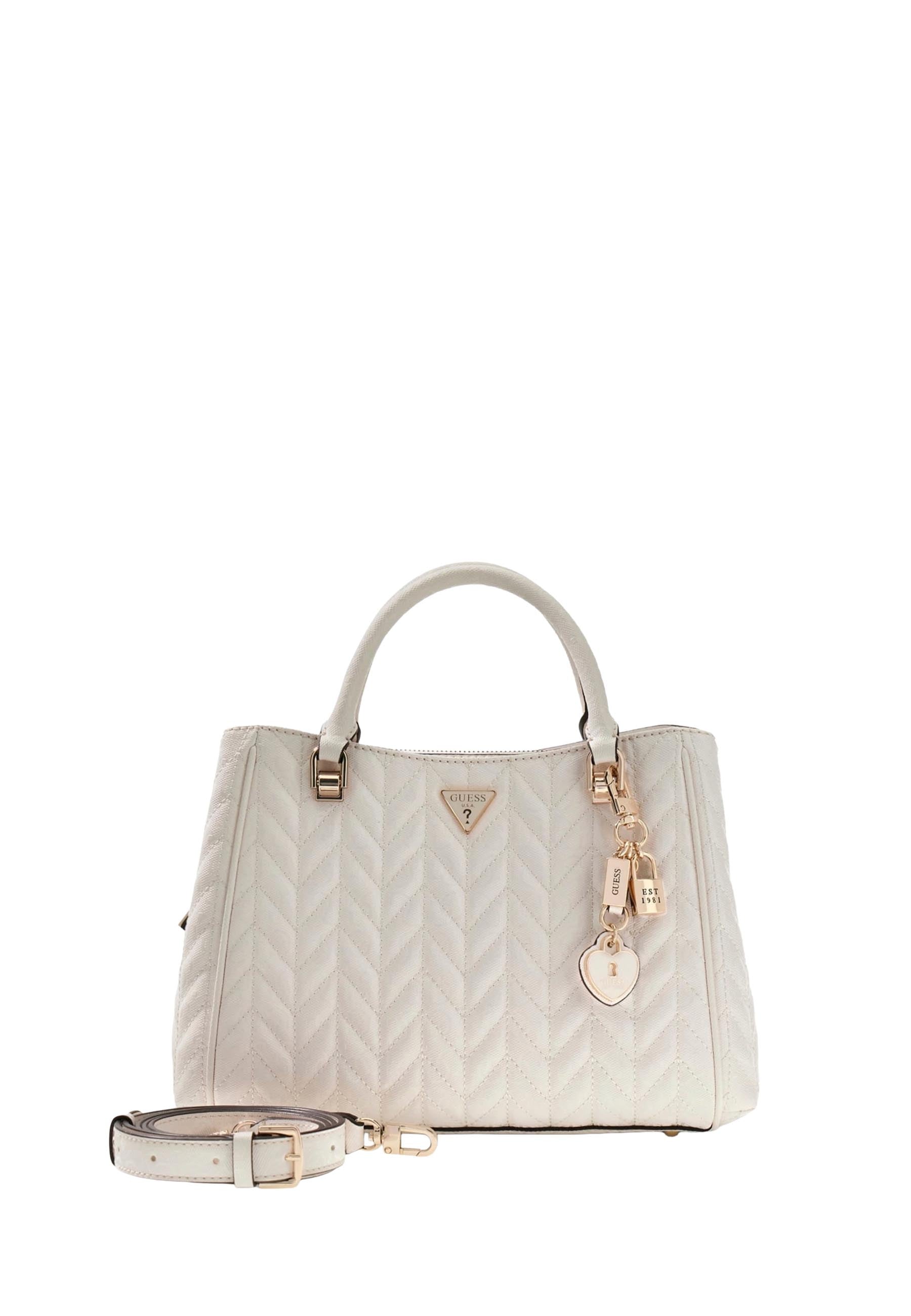 Borse a mano Bianco Guess