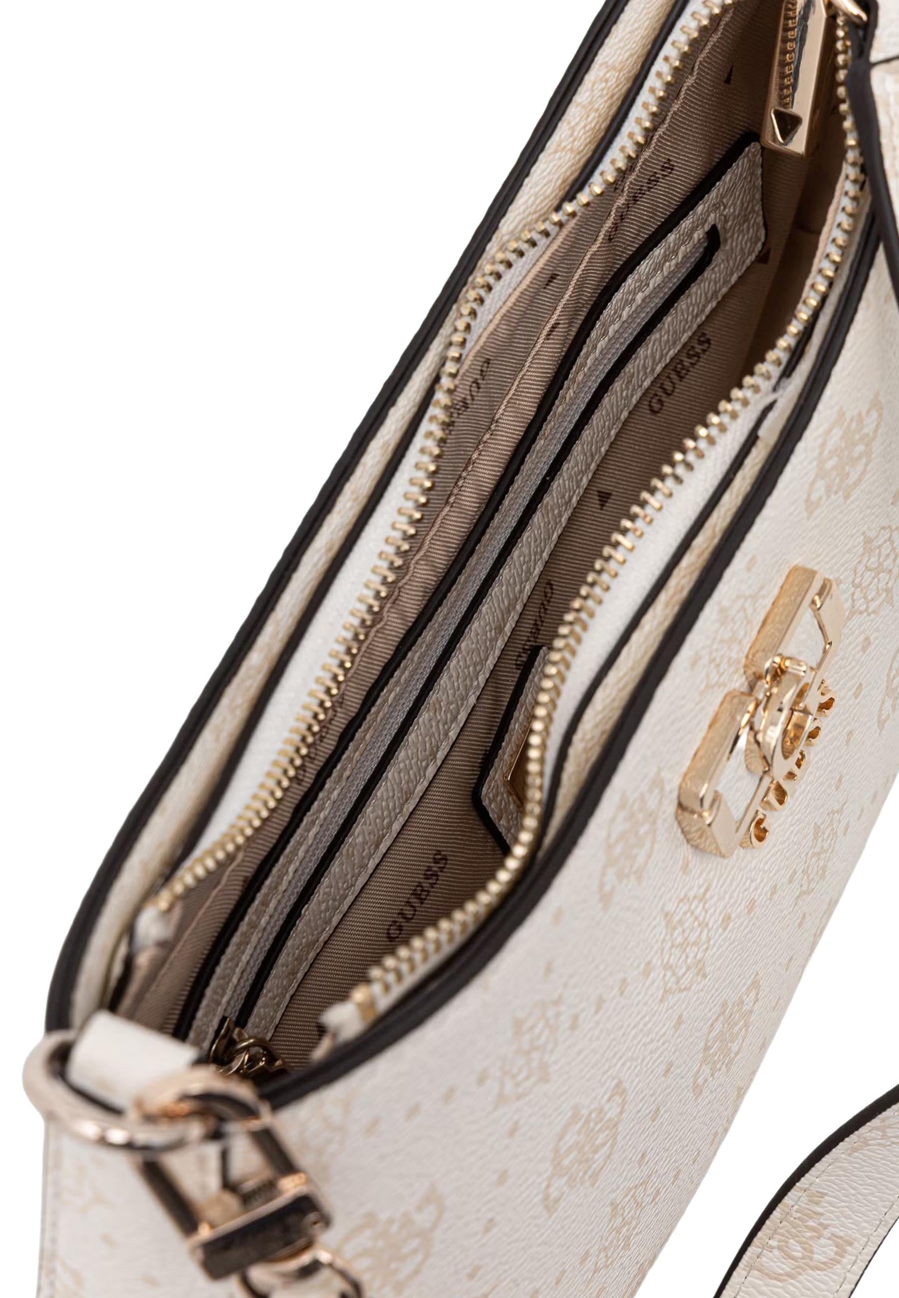 Borse a spalla Avorio Guess