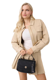 Tracolla Nero Guess
