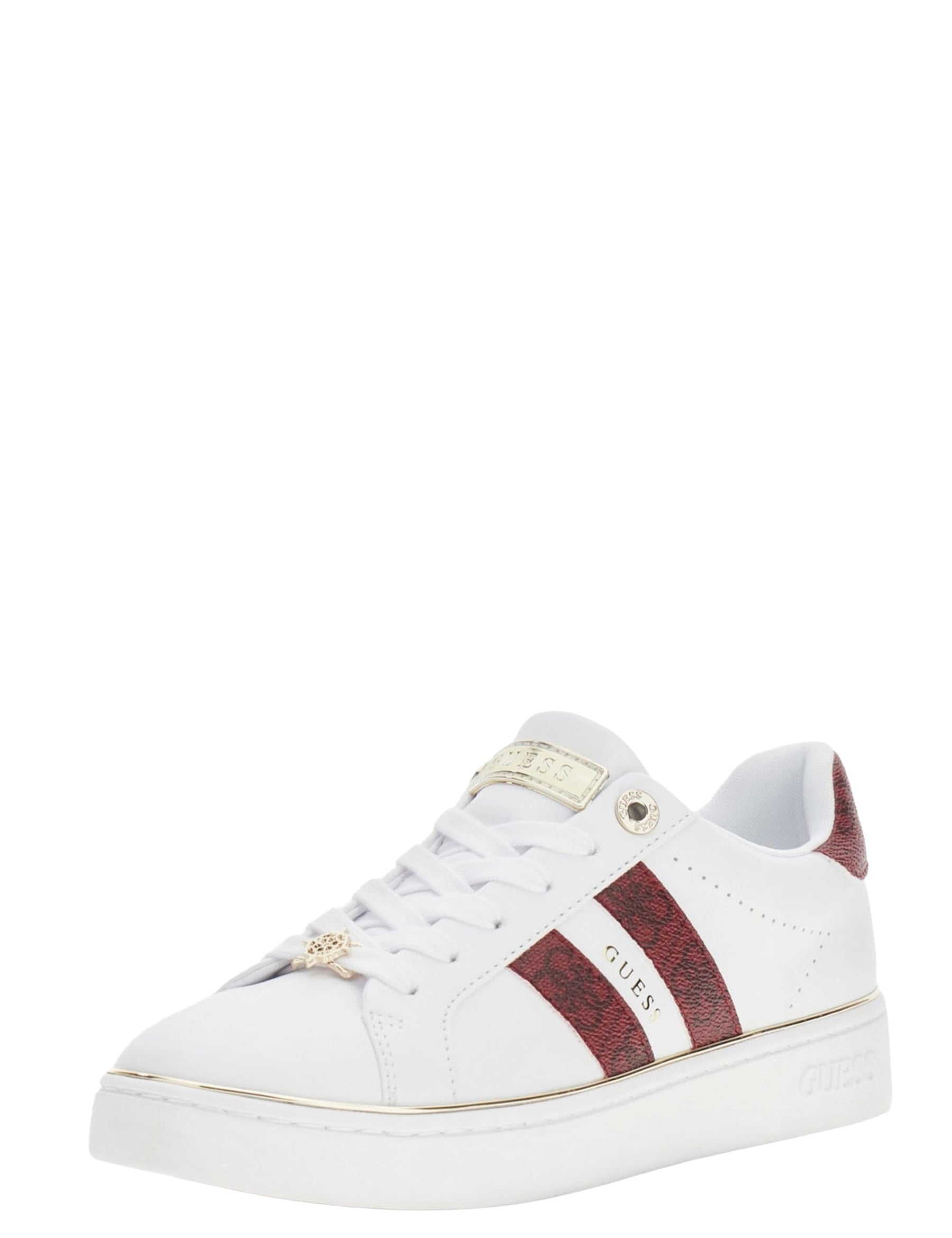 Sneakers Bianco Rosso Guess