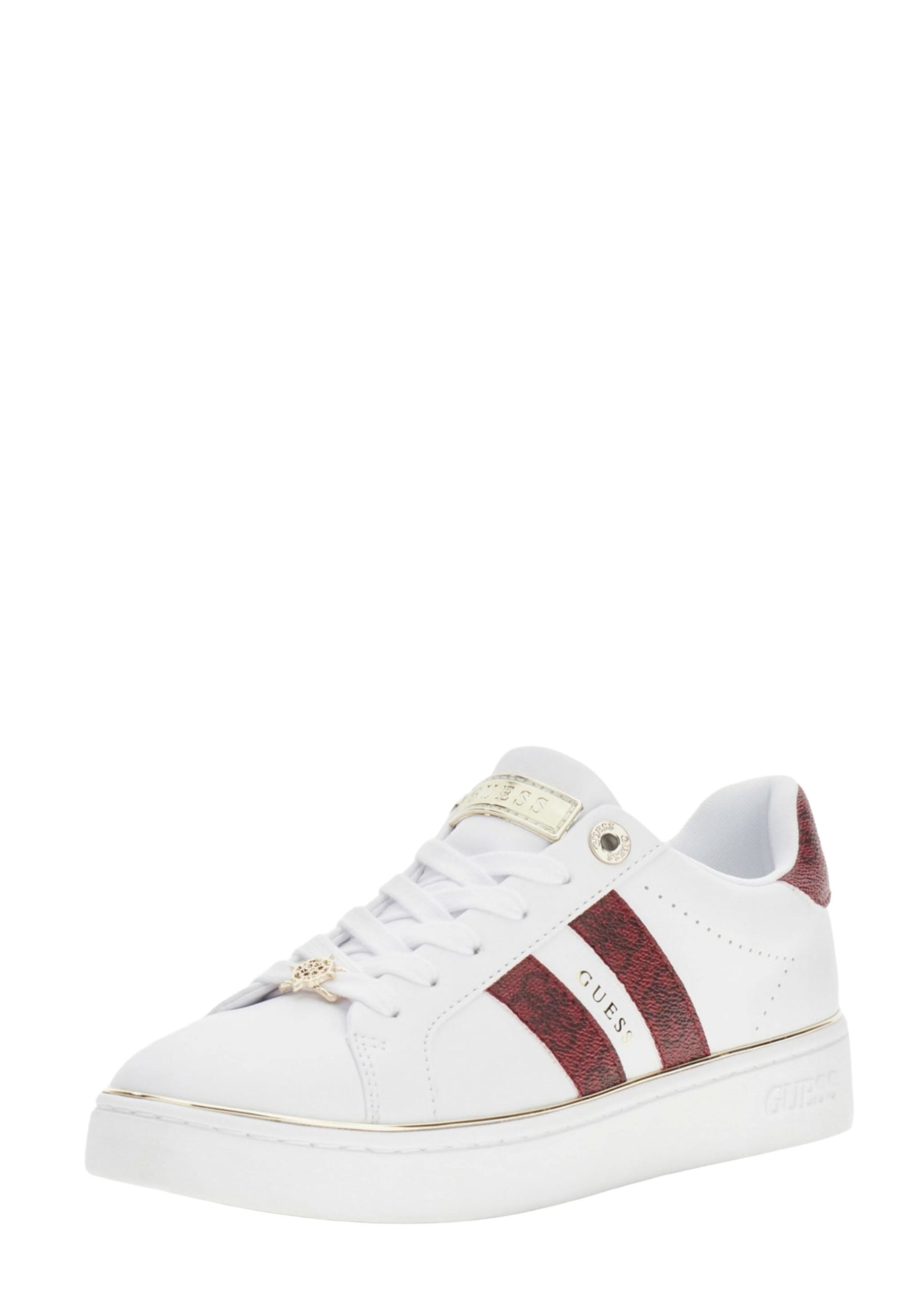 Sneakers Bianco Rosso Guess