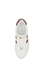 Sneakers Bianco Rosso Guess