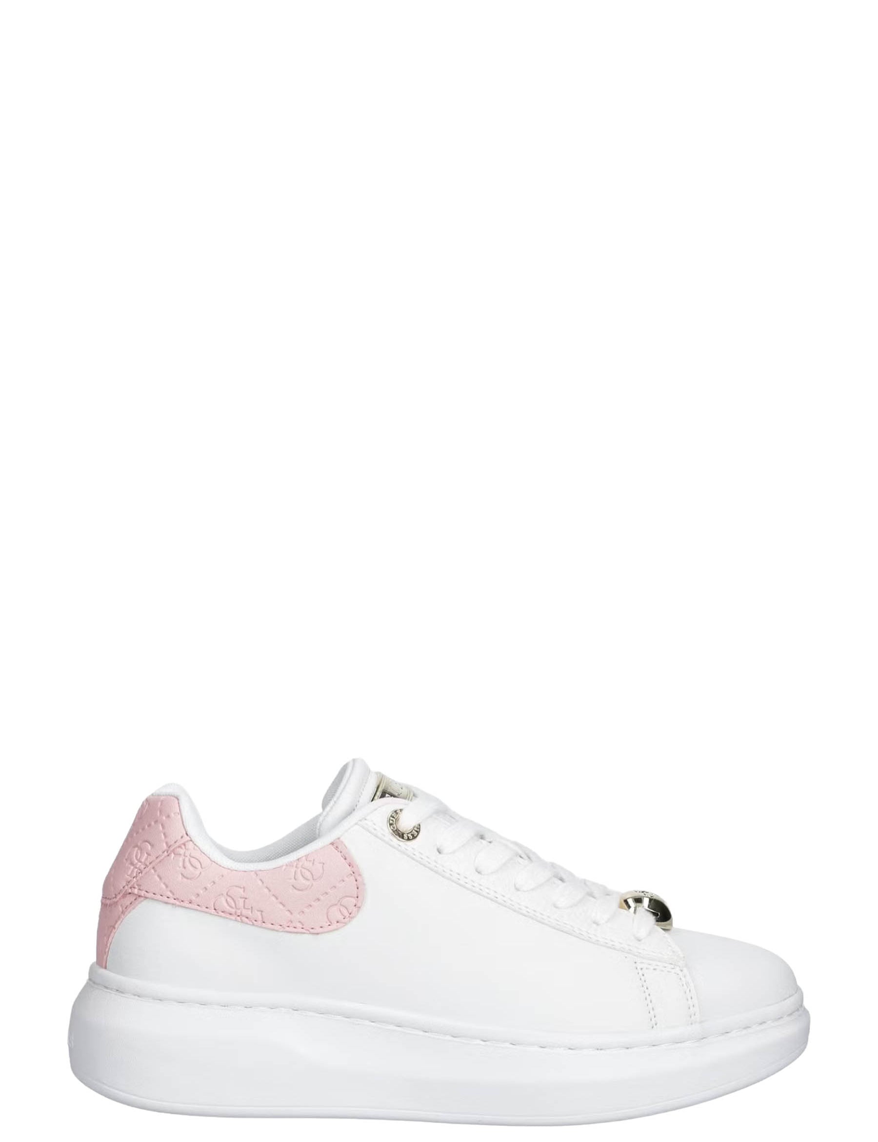 Sneakers Bianco Rosa Guess