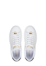 Sneakers Bianco Oro Guess
