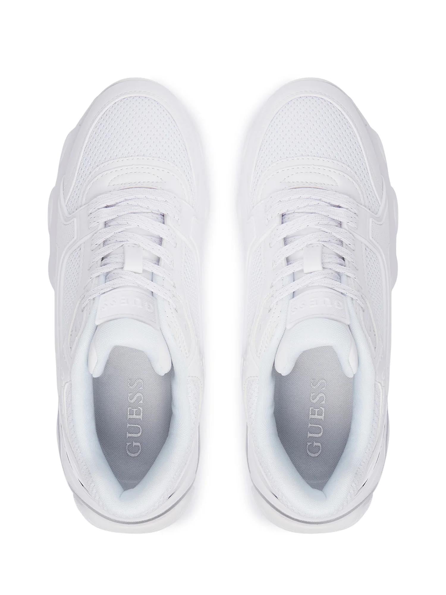 Sneakers Bianco Argento Guess