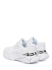 Sneakers Bianco Argento Guess