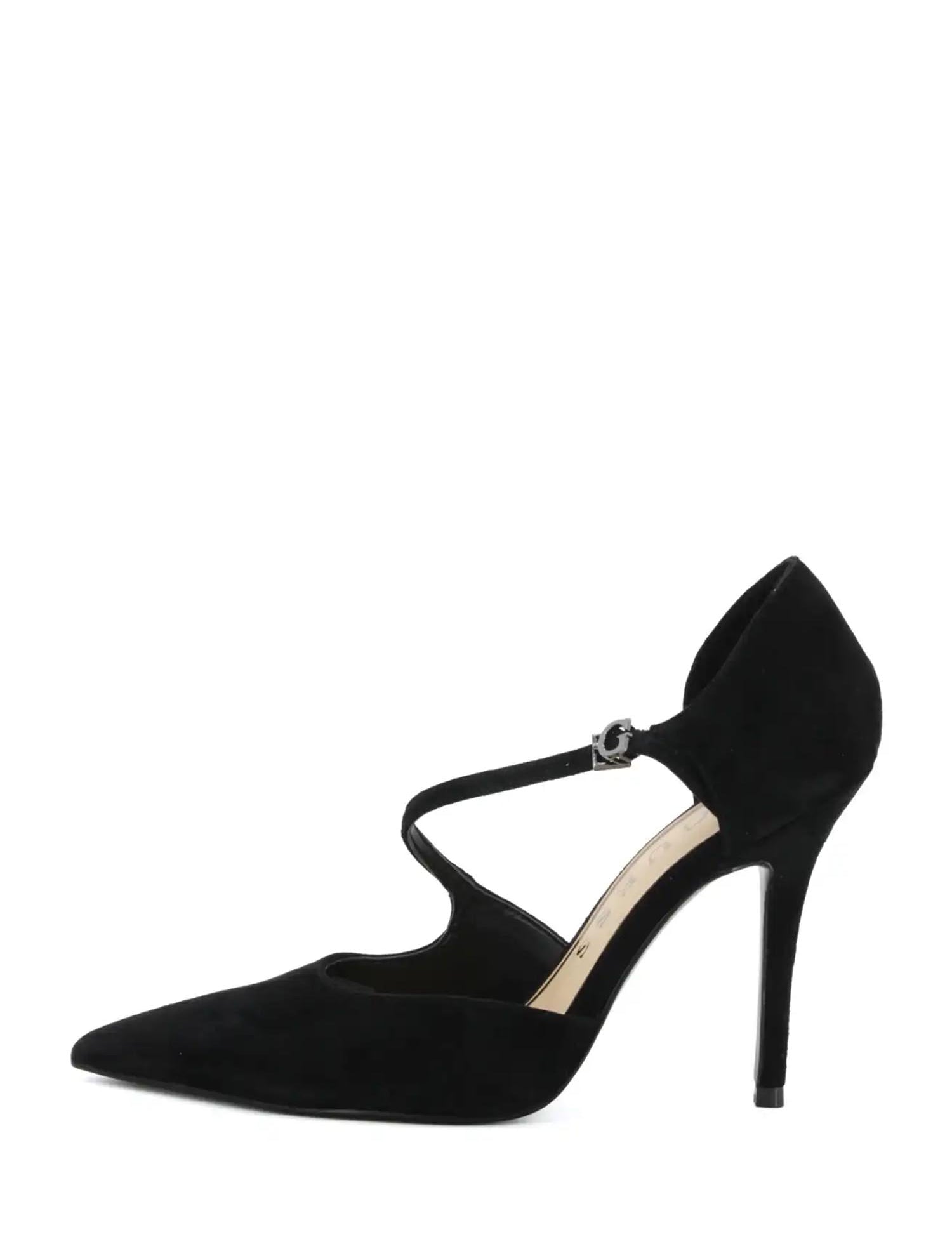 Decolleté Nero Guess