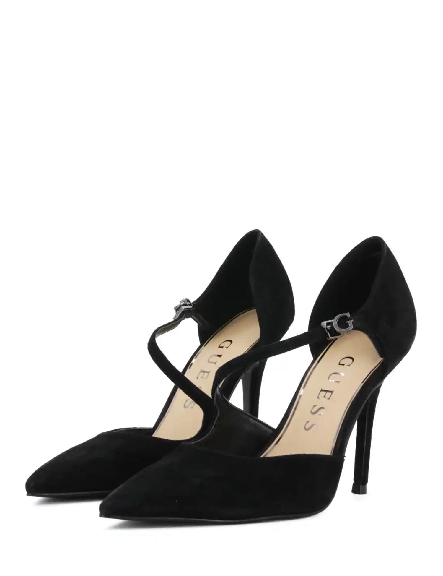 Decolleté Nero Guess