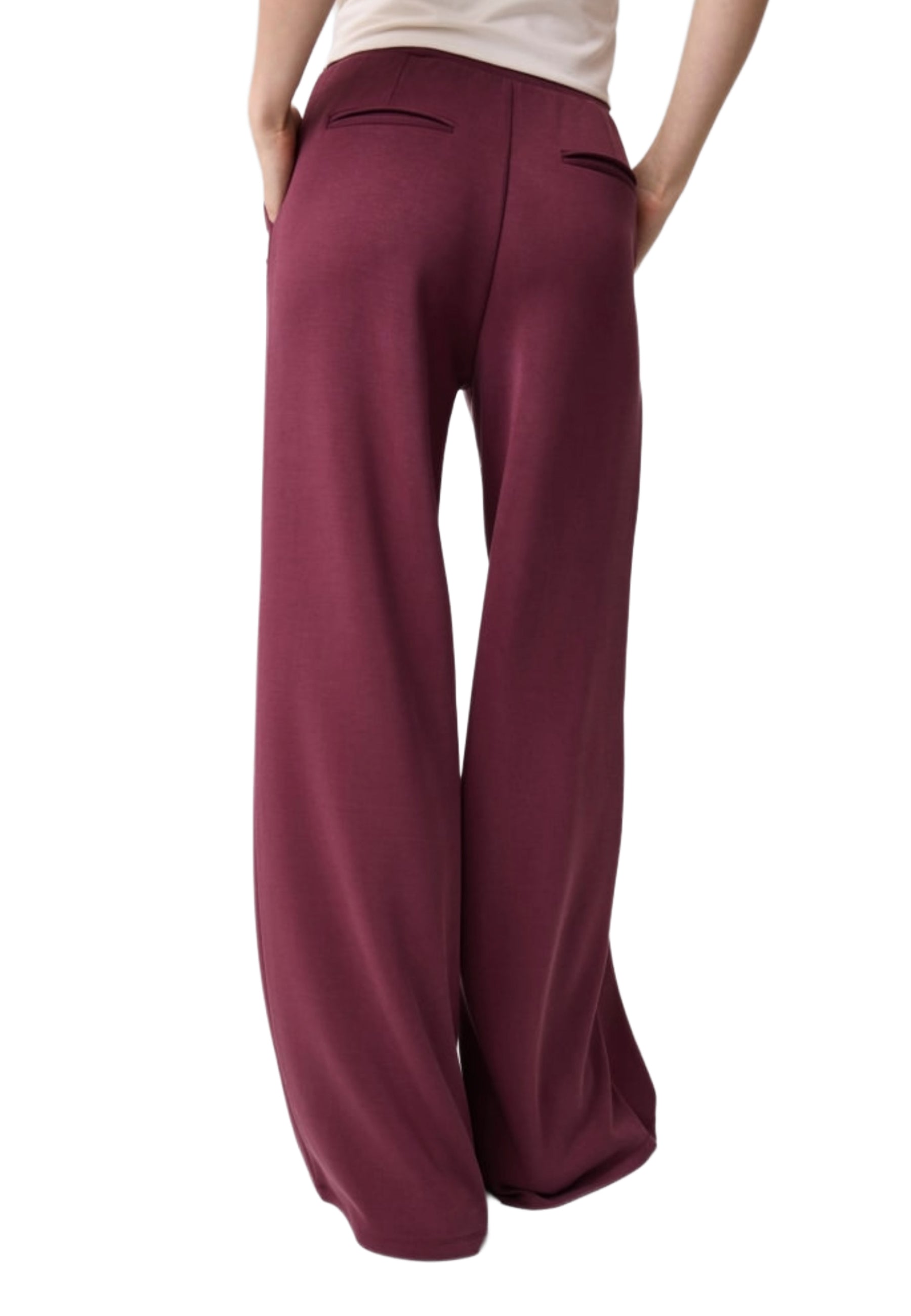 Pantaloni Bordeaux Guess