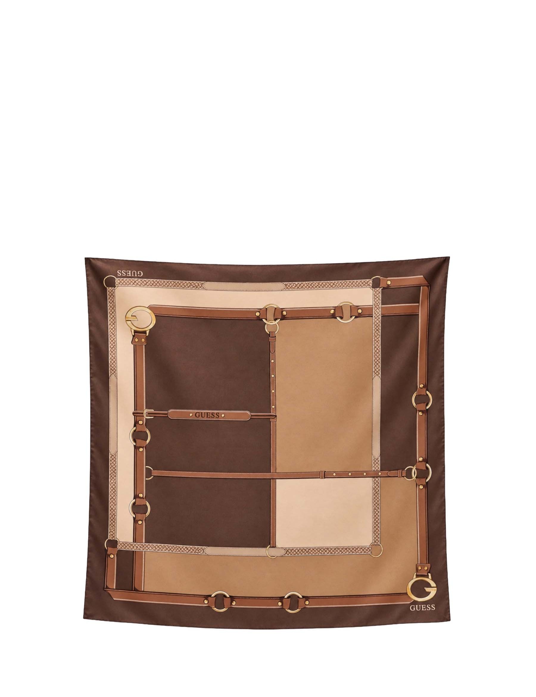 Foulard Marrone Guess