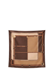 Foulard Marrone Guess