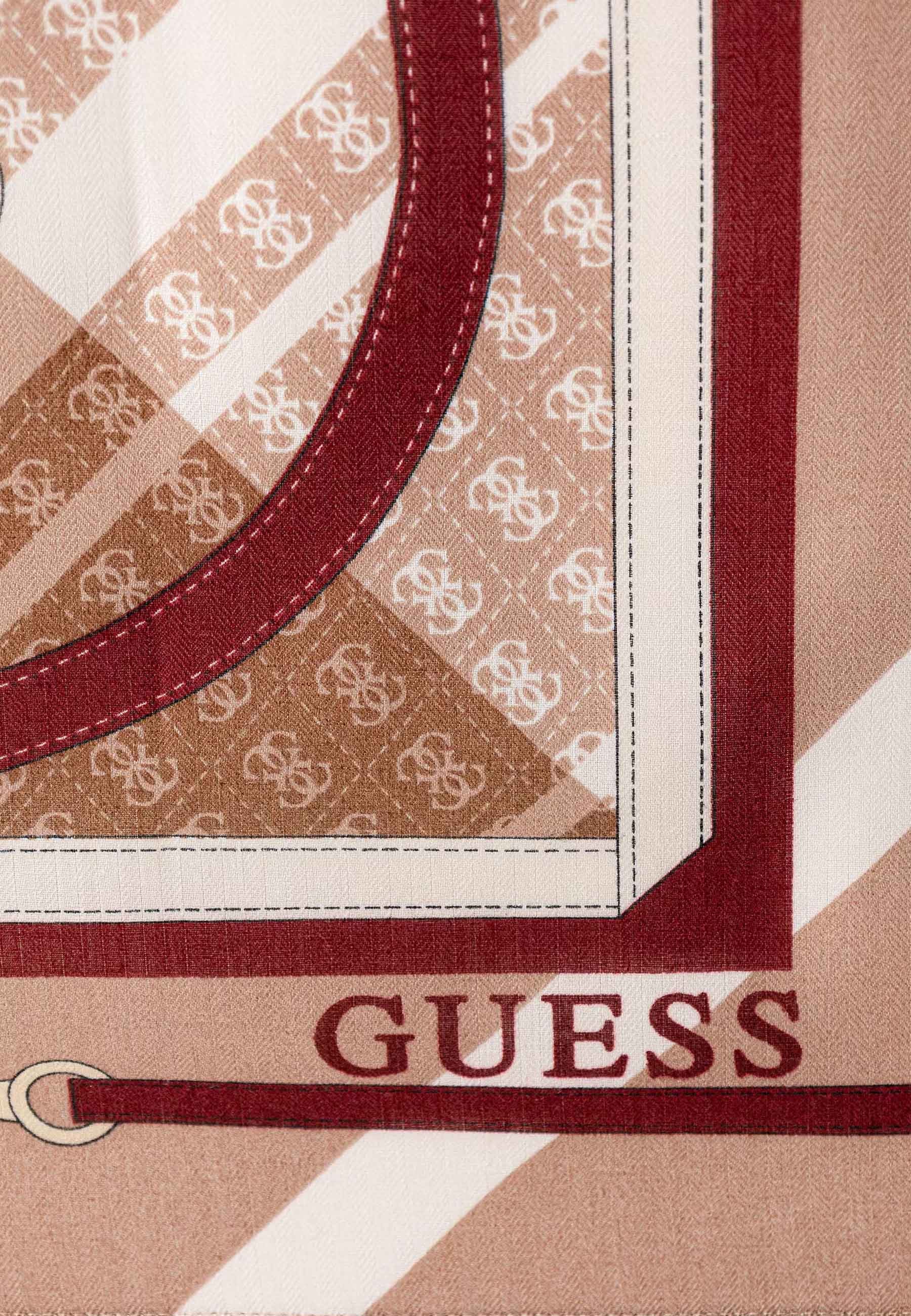 Foulard Marrone Guess