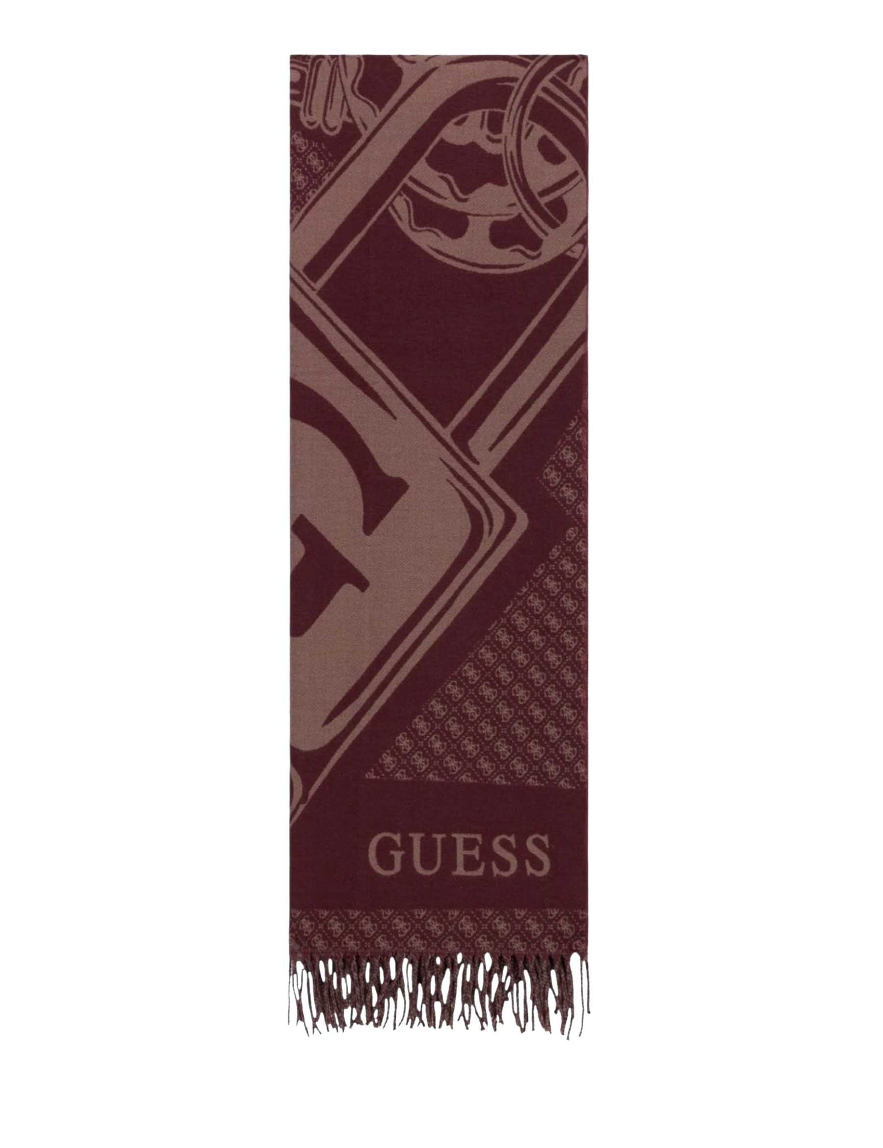 Sciarpe Bordeaux Guess