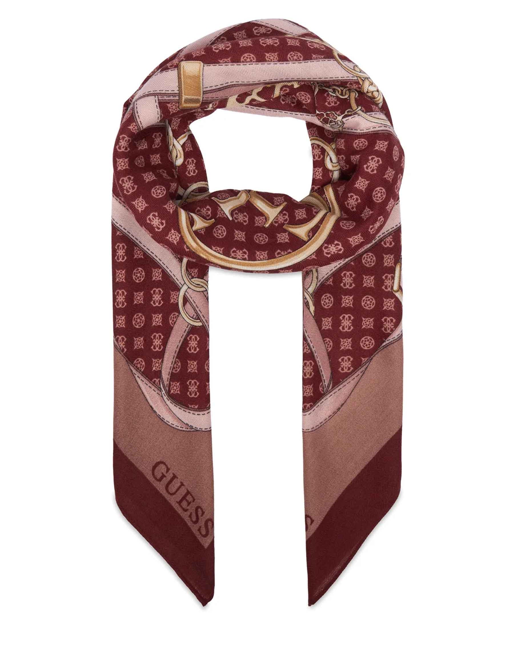 Foulard Bordeaux Guess