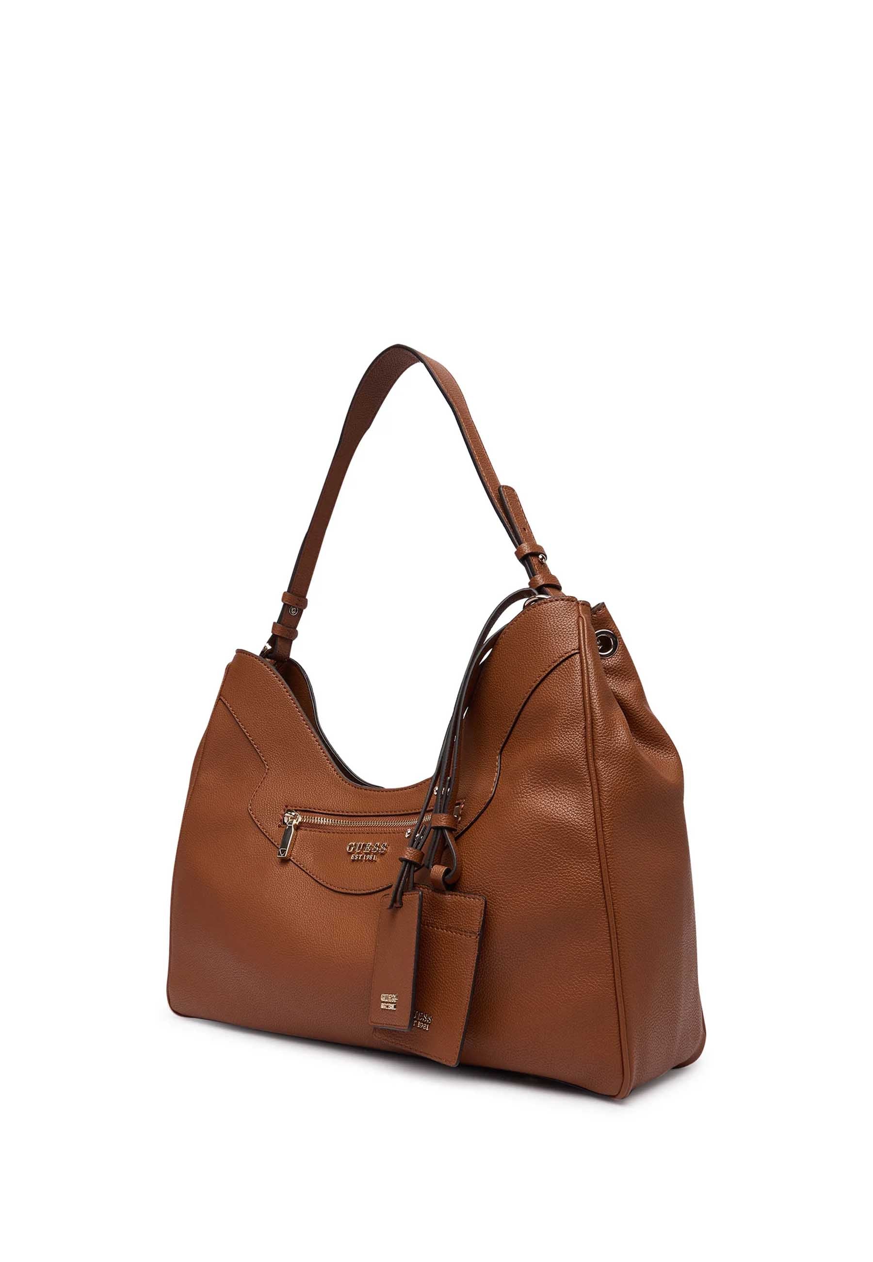 Borse a spalla Marrone Guess