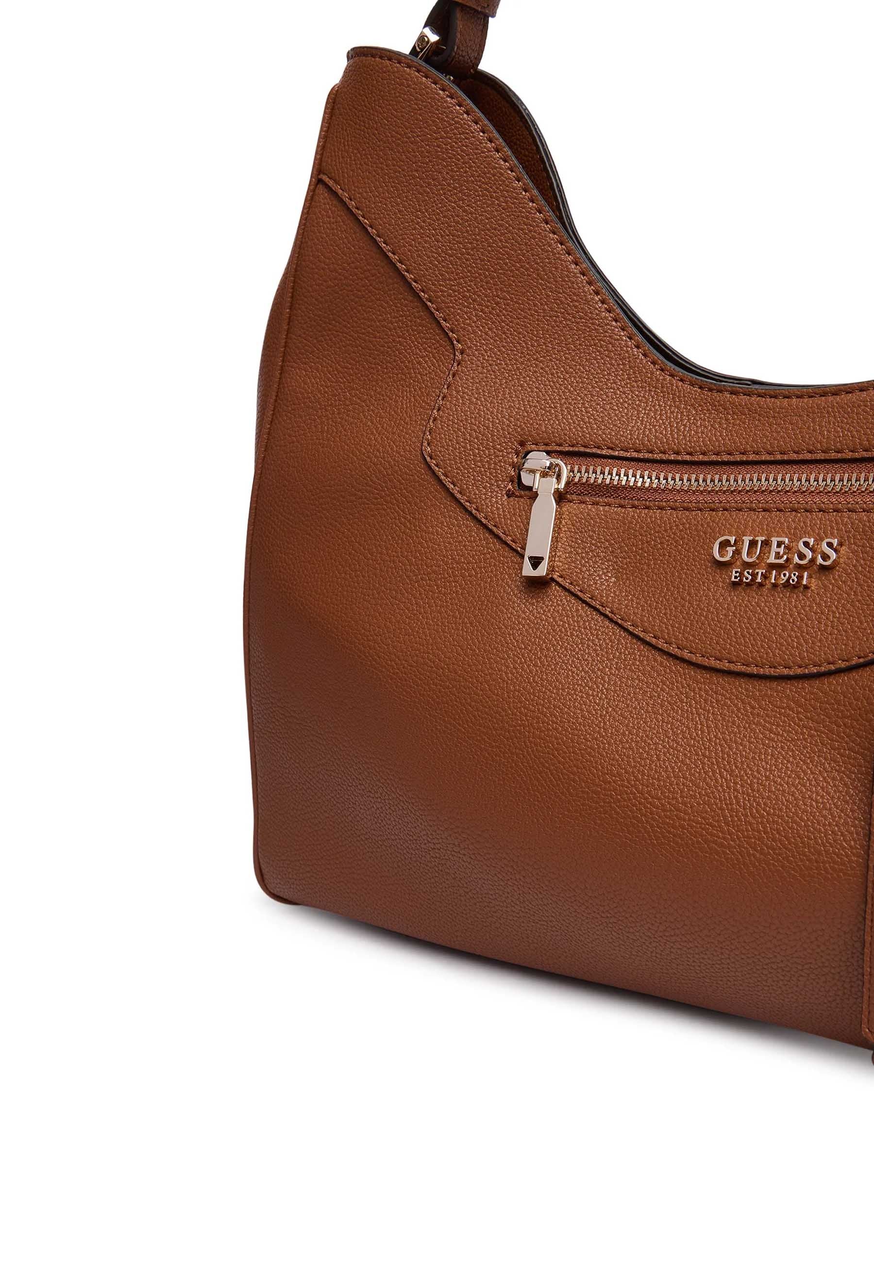 Borse a spalla Marrone Guess