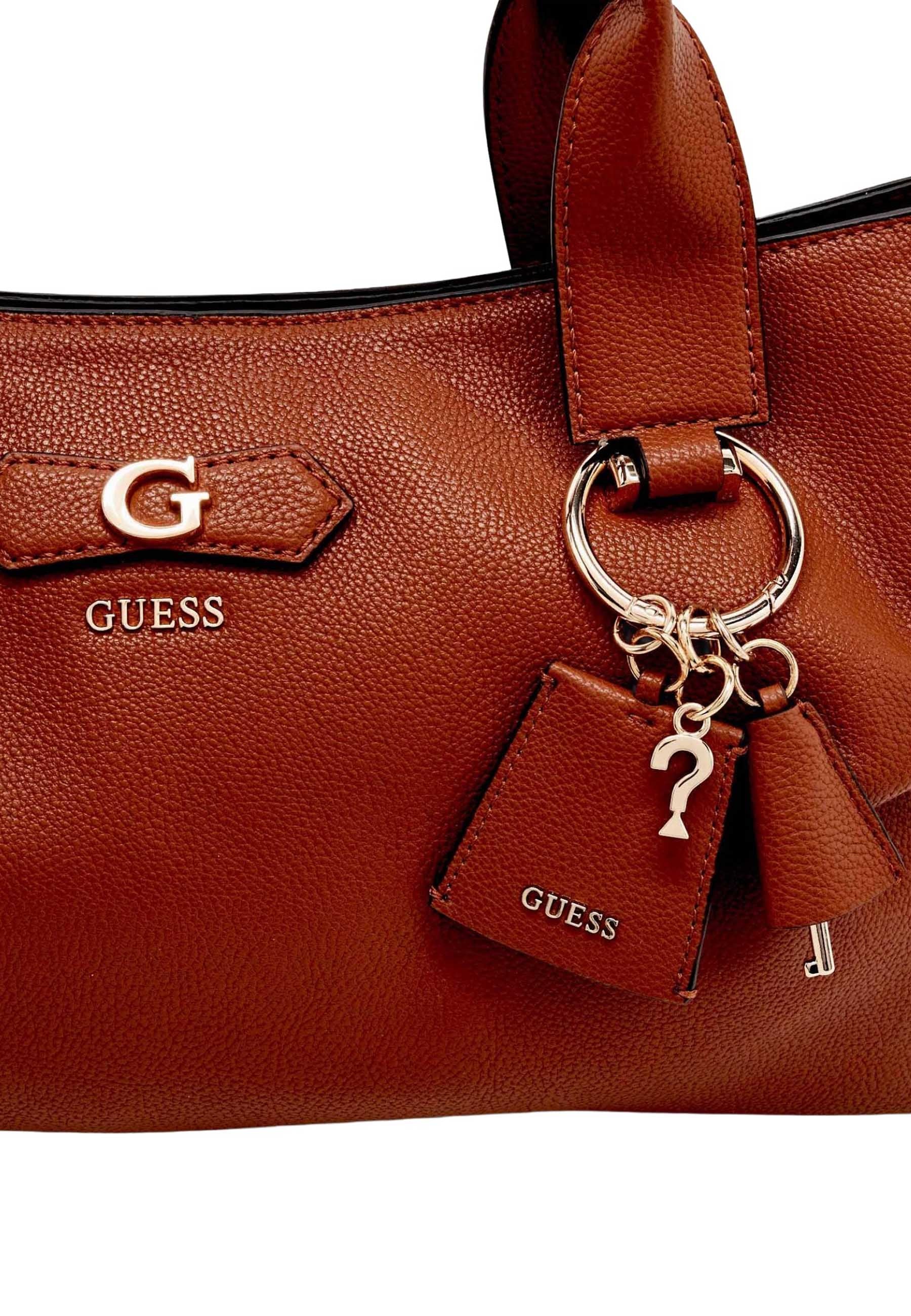 Borse a spalla Marrone Guess