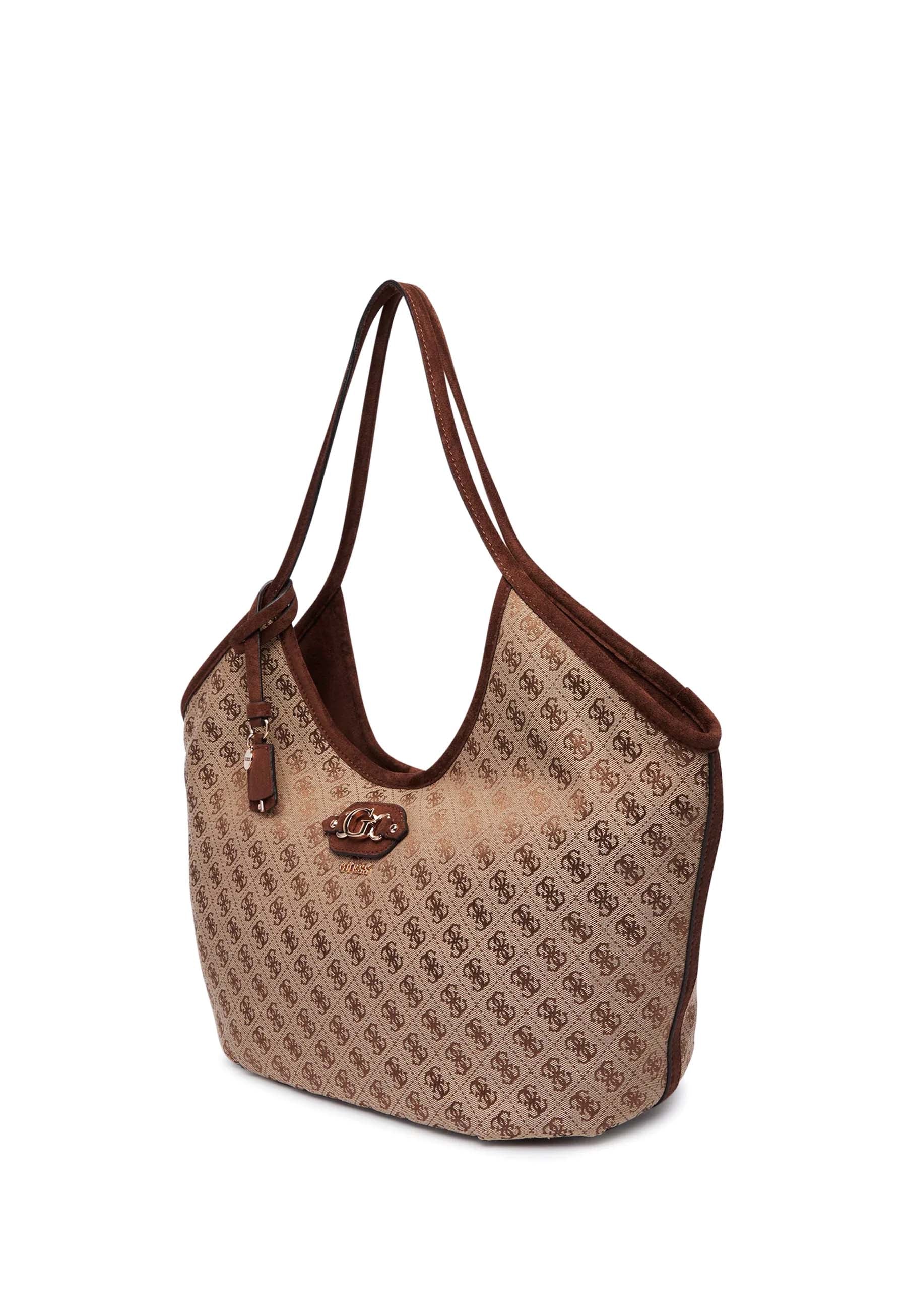 Borse a spalla Marrone Guess