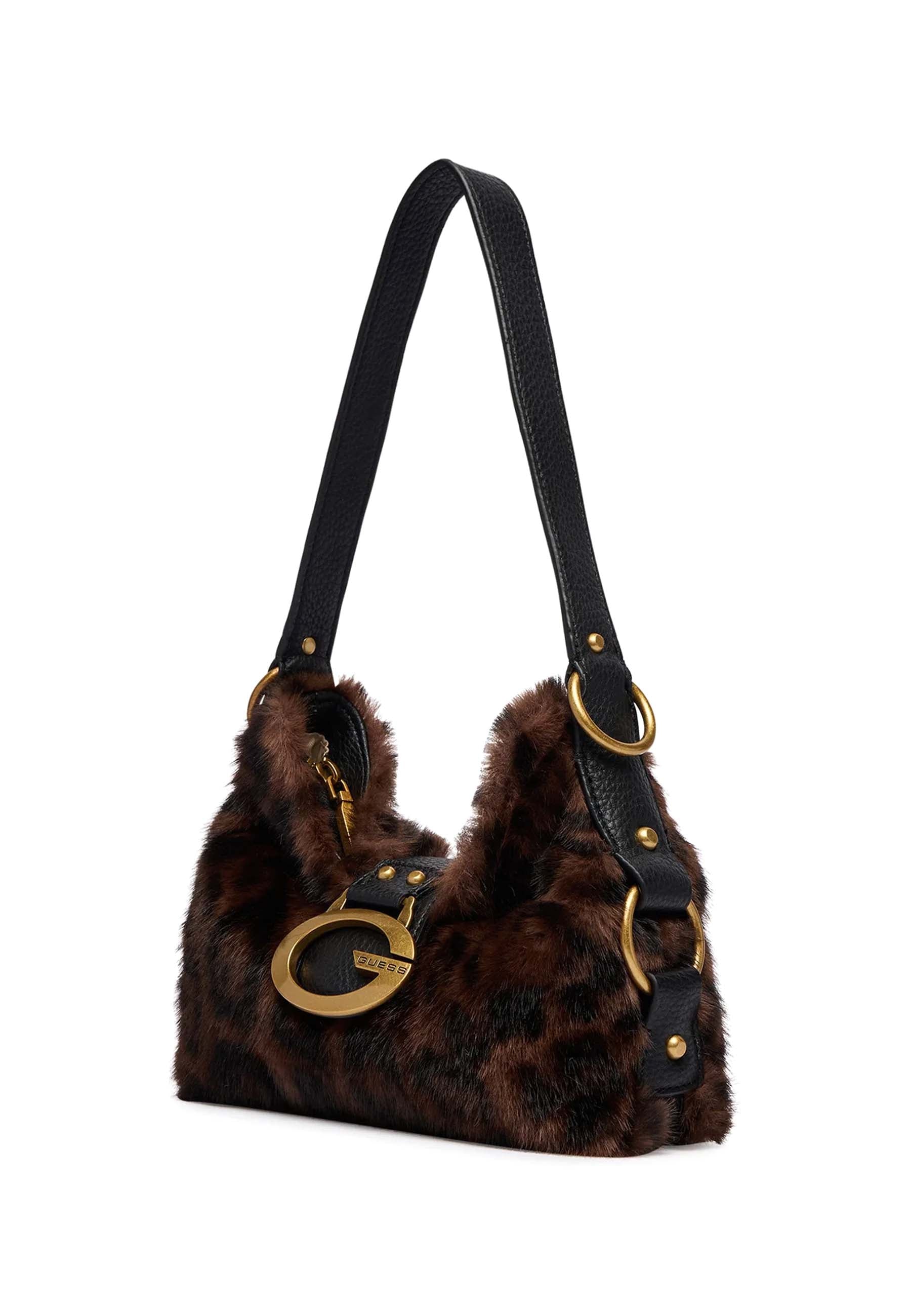 Borse a spalla Marrone Guess