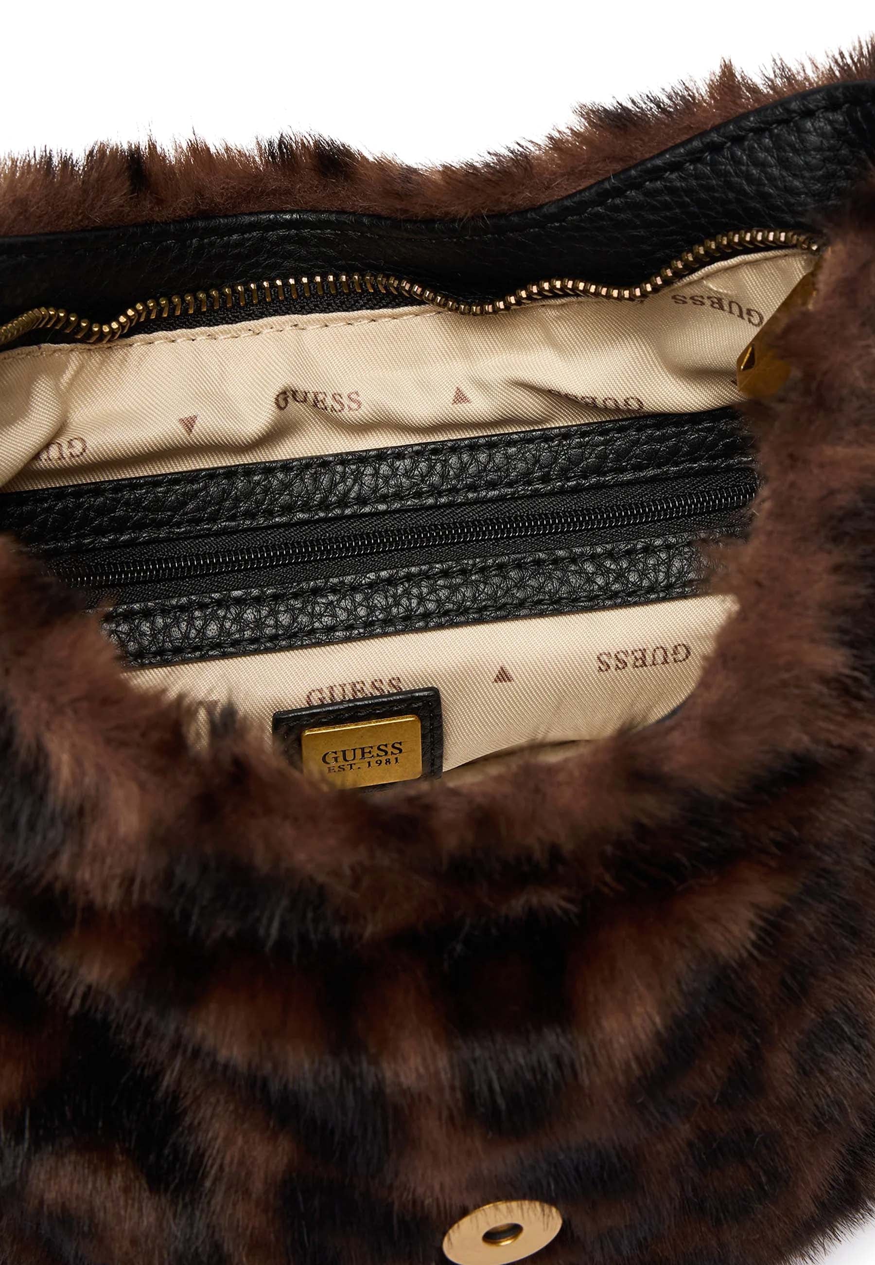 Borse a spalla Marrone Guess
