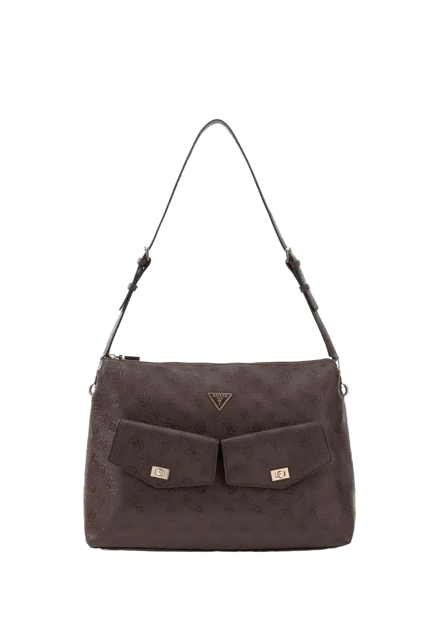Borse a spalla Marrone Guess
