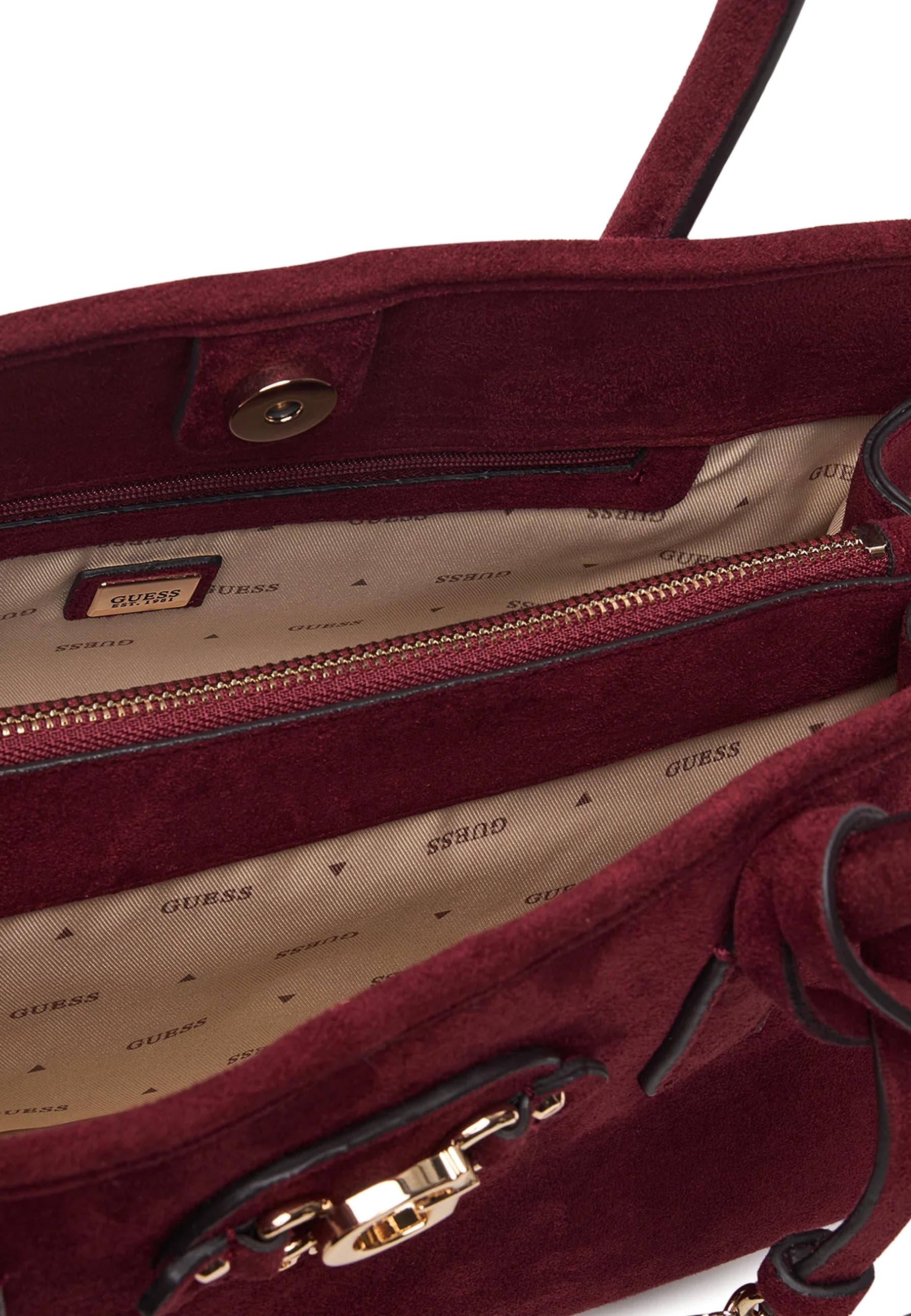 Borse a mano Bordeaux Guess