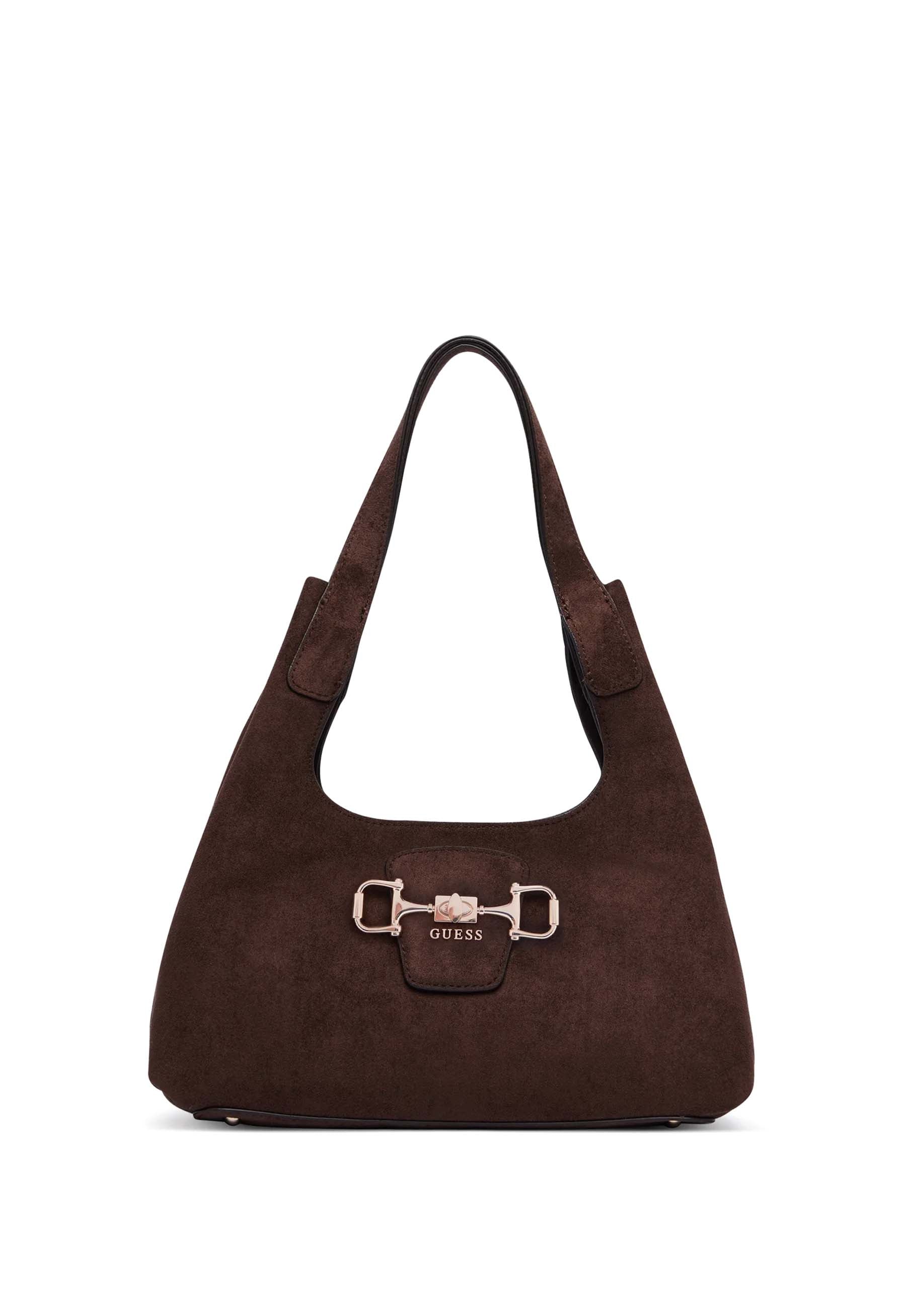 Borse a spalla Marrone Guess