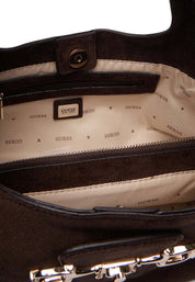 Borse a spalla Marrone Guess