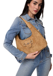 Borse a spalla Beige Guess