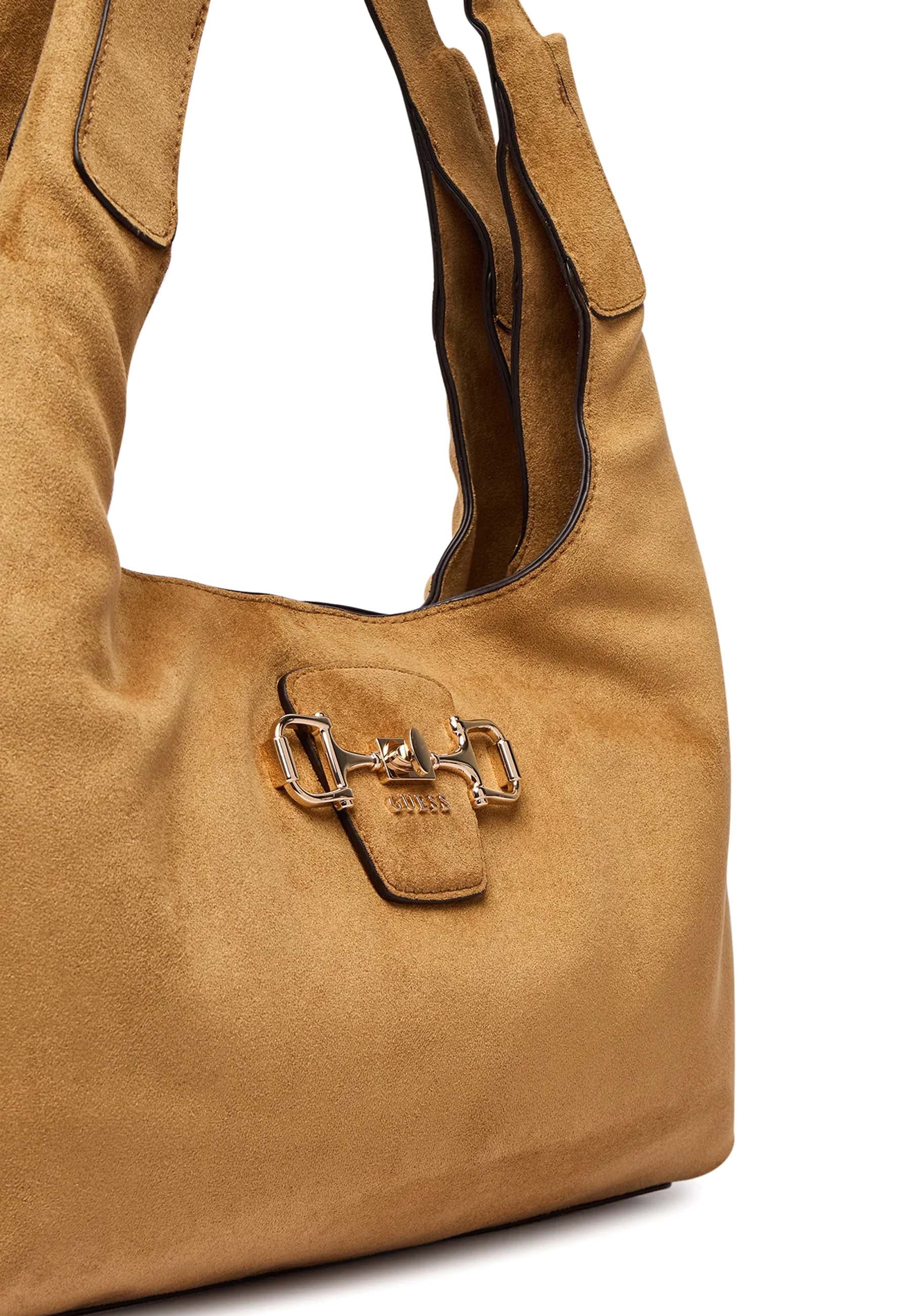 Borse a spalla Beige Guess