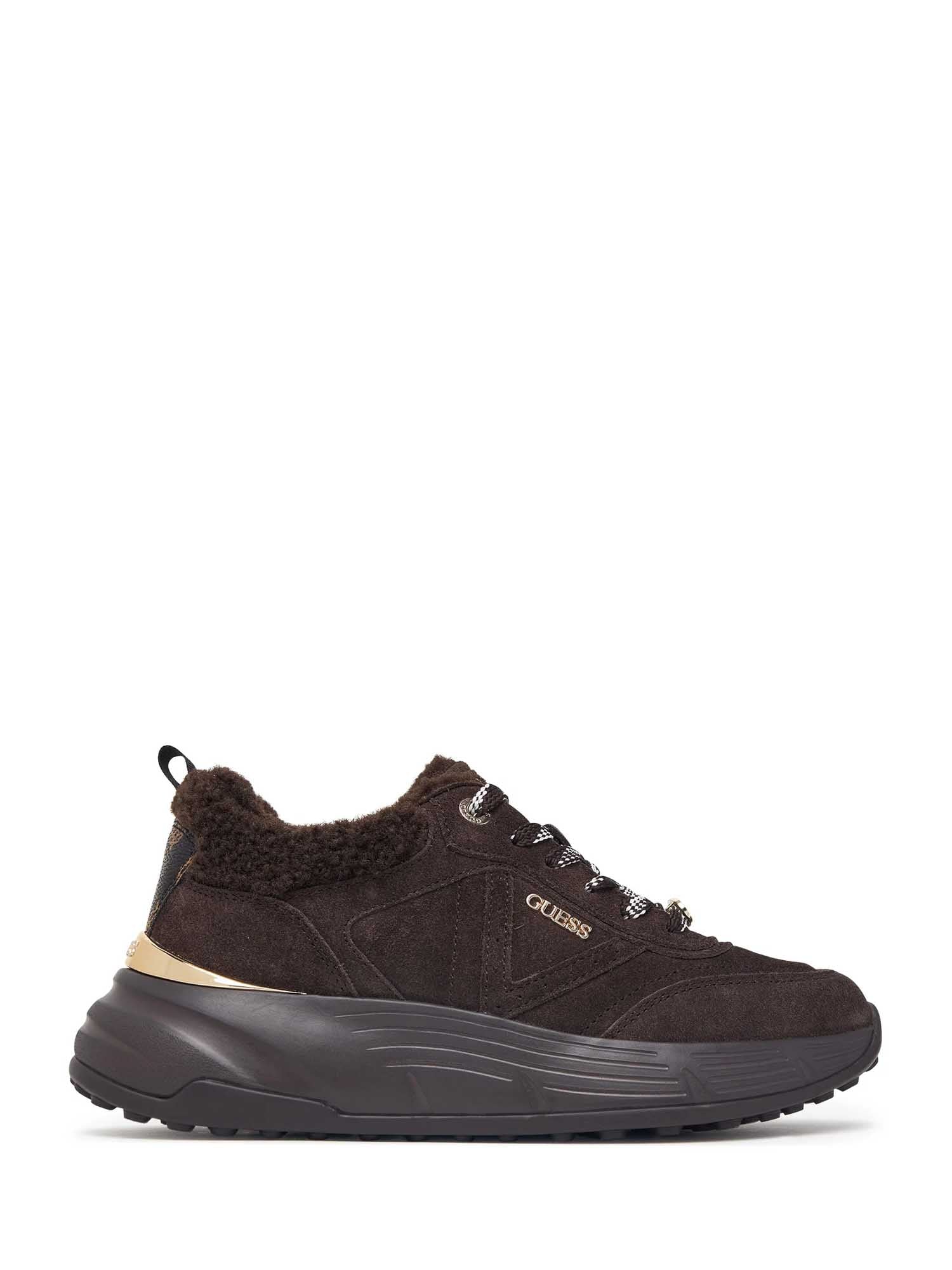 Sneakers Marrone Scuro Guess