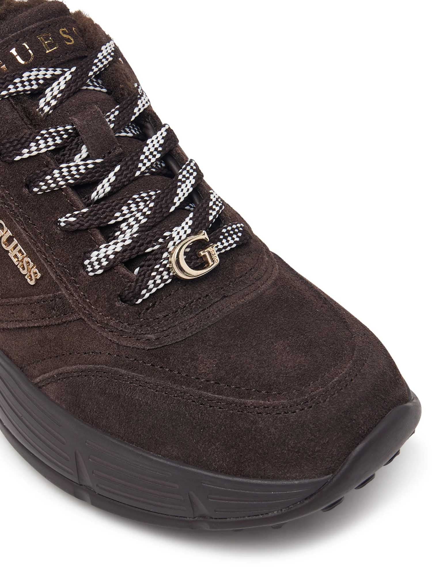 Sneakers Marrone Scuro Guess