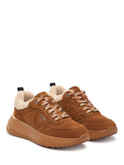 Sneakers Marrone Chiaro Guess