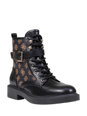 Anfibi Nero Marrone Guess
